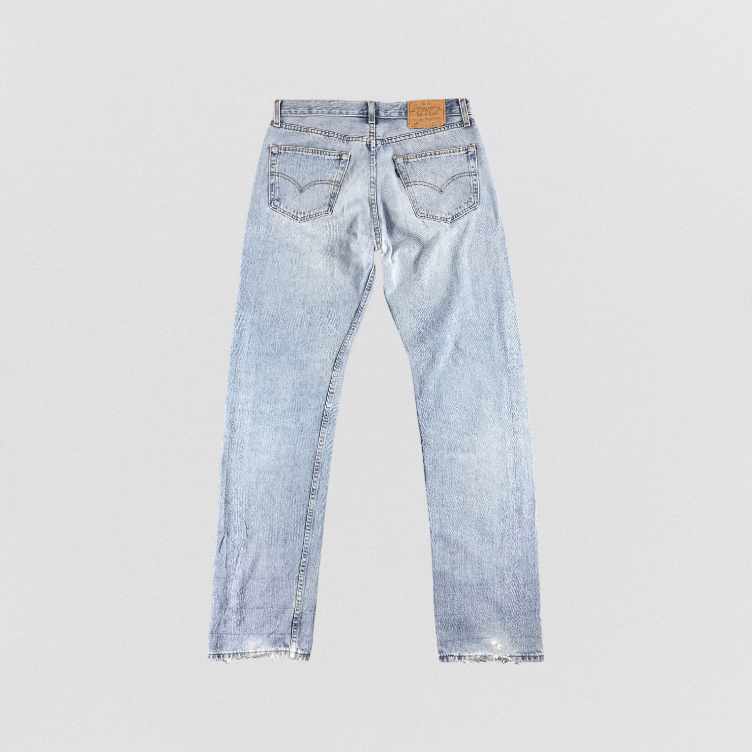 Levi's Vintage 90s Levis 501 Jeans-JM355 Size US 32 / EU 48 - 3 Thumbnail