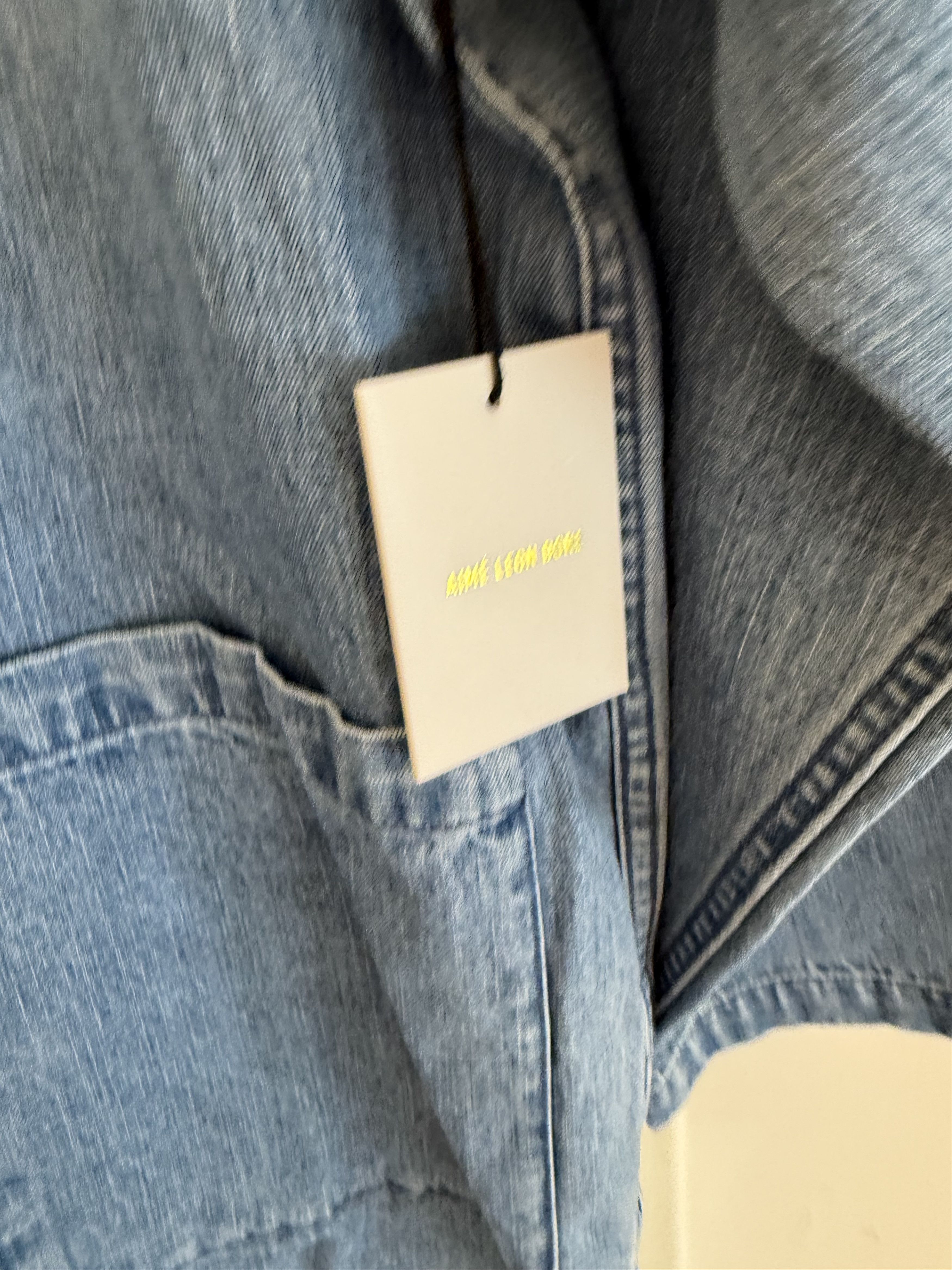 Aime Leon Dore Aime leon dore Collarband denim jacket Size US XL / EU 56 / 4 - 2 Thumbnail