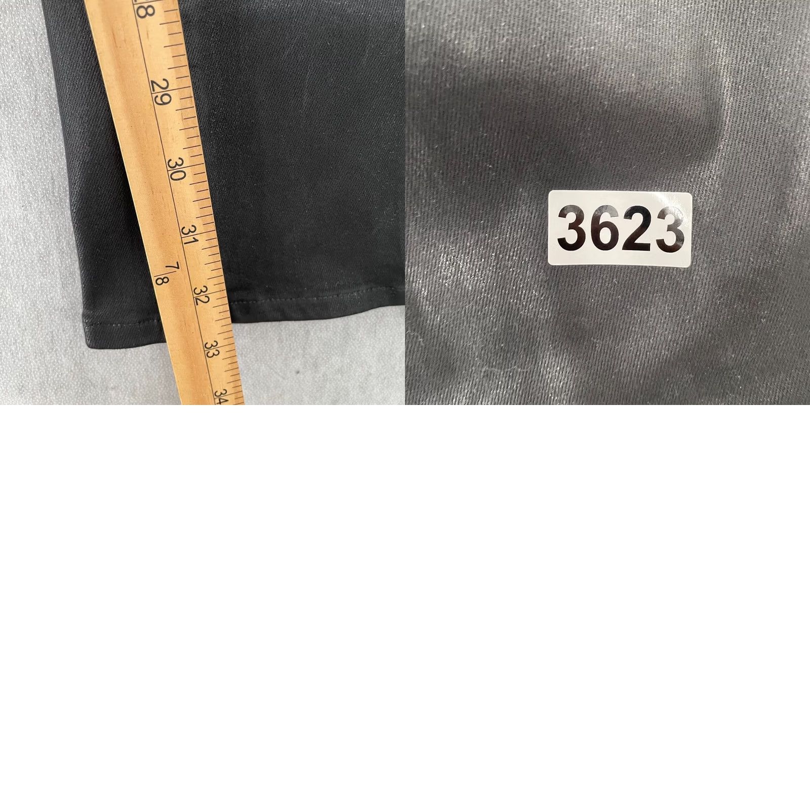 L'AGENCE L’AGENCE Pants Black Coated High Rise Bootcut Flare Split Womens 30 Ladies Size 30" / US 8 / IT 44 - 9 Thumbnail