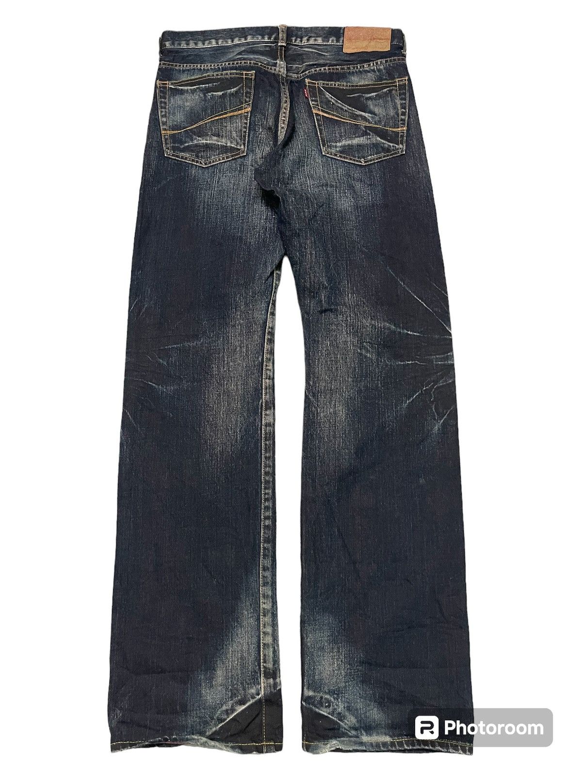 If Six Was Nine Y2K JAPANESE BRAND SOUL OF FREEDOM DENIM RARE DESIGN Size US 32 / EU 48 - 2 Thumbnail