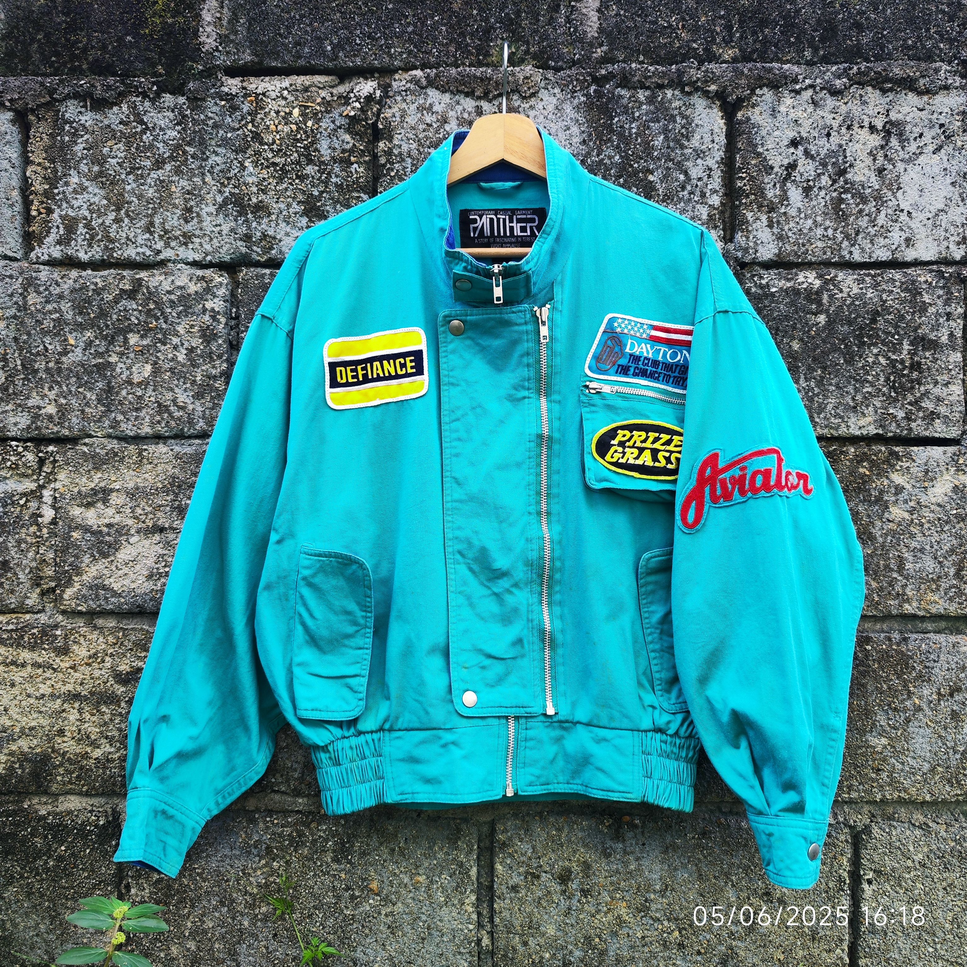 Daytona PATCHES VINTAGE RACING JACKET Size US M / EU 48-50 / 2 - 1 Thumbnail