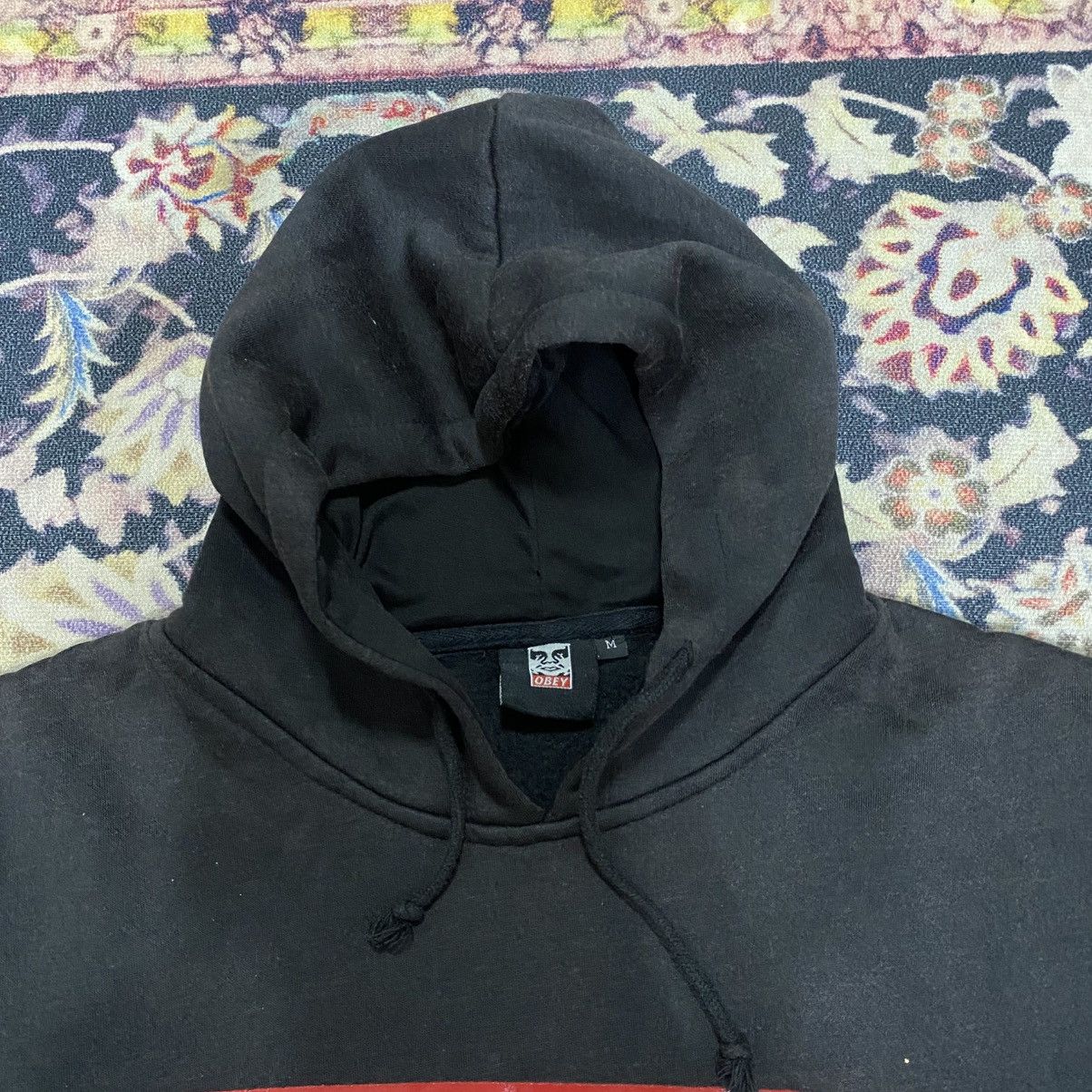 Obey Obey Box Logo Black Hoodie Size US M / EU 48-50 / 2 - 4 Thumbnail