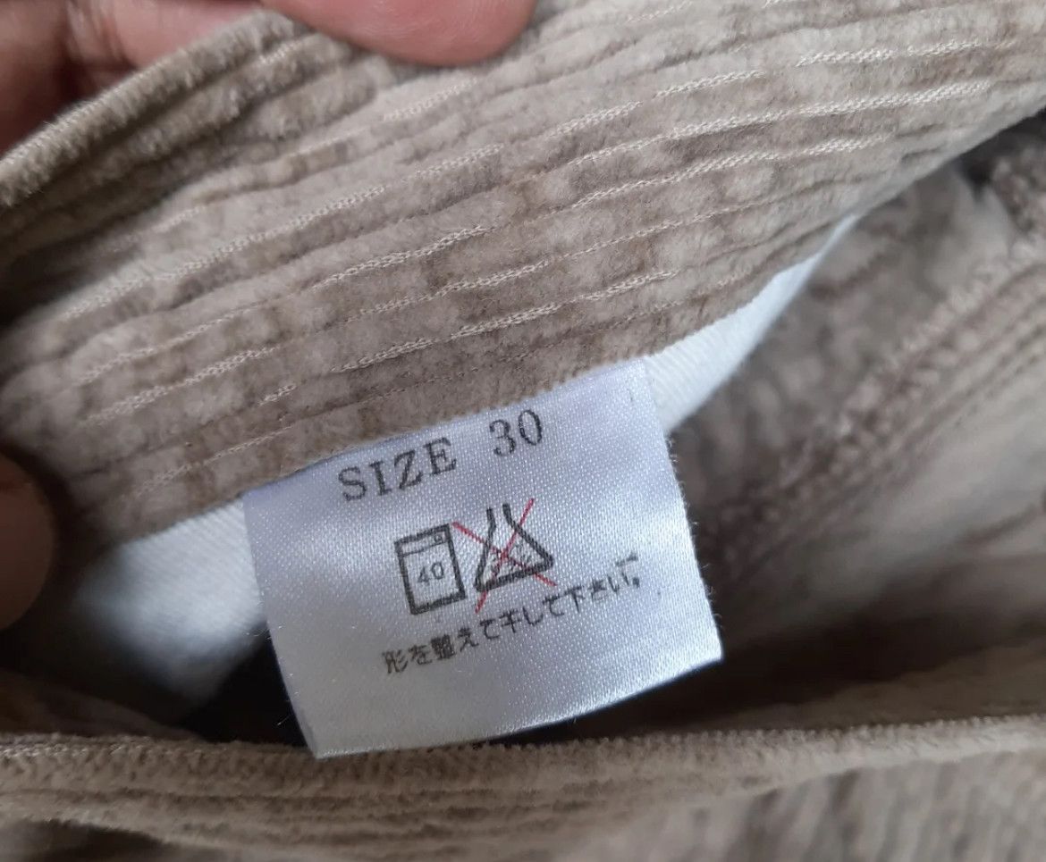 Studio D'Artisan 2000s Studio D'artisan Button Fly Corduroy Pants y2k Size US 30 / EU 46 - 6 Thumbnail