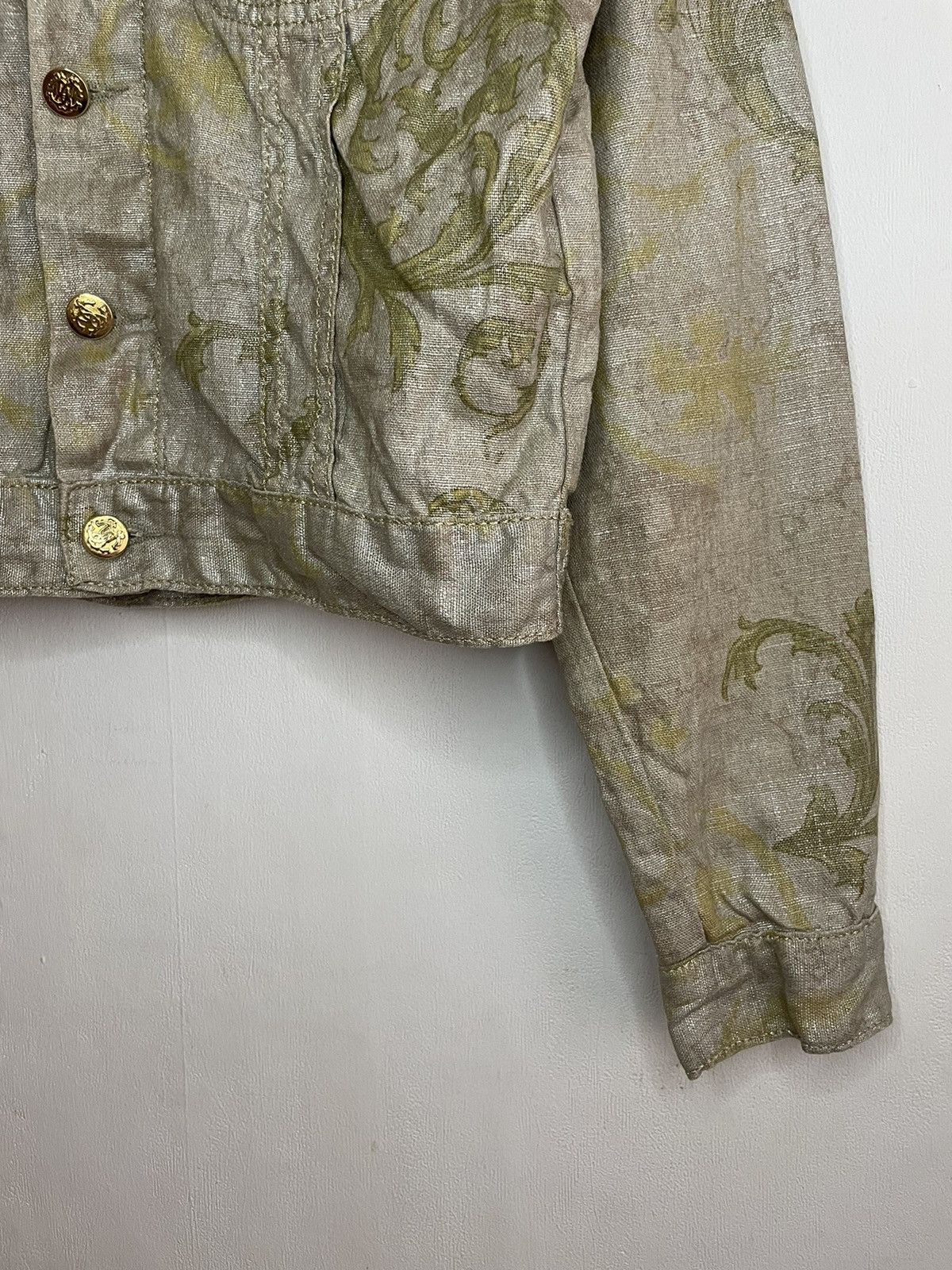 Just Cavalli × Roberto Cavalli × Vintage Roberto Cavalli Vintage Pattern Print Jacket Size S / US 4 / IT 40 - 6 Thumbnail