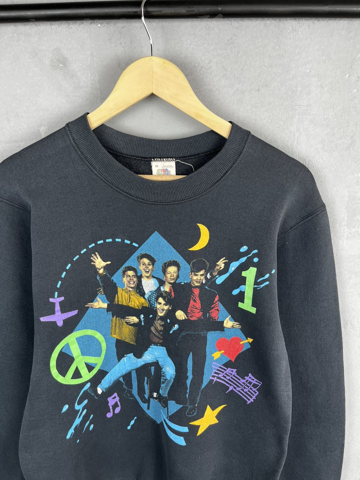 Band Tees Vintage New Kids on the Block Crewneck Sweatshirt Size US M / EU 48-50 / 2 - 5 Thumbnail