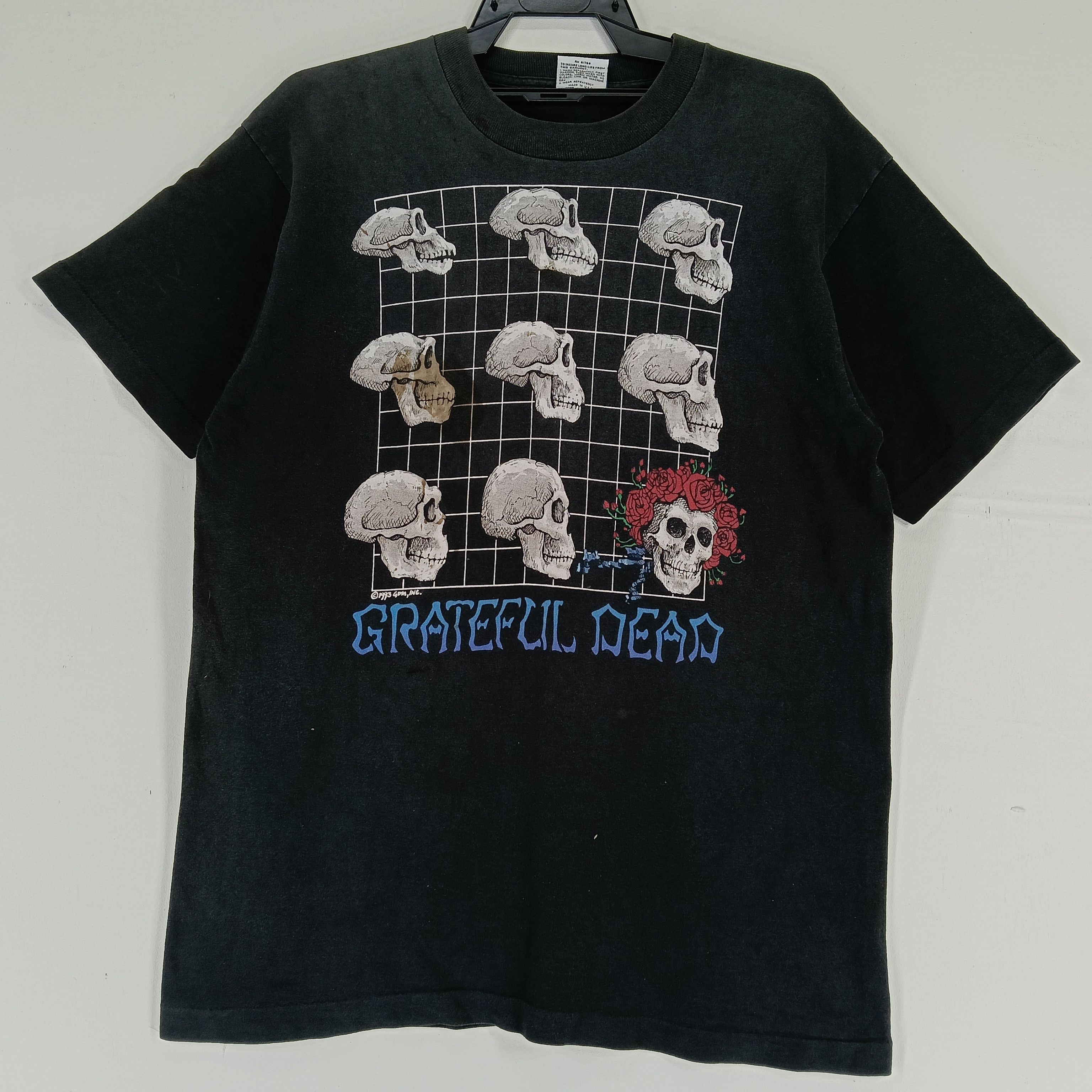 Vintage Vintage 90's Rare Grateful Dead Large Black T-shirt Size US L / EU 52-54 / 3 - 2 Thumbnail