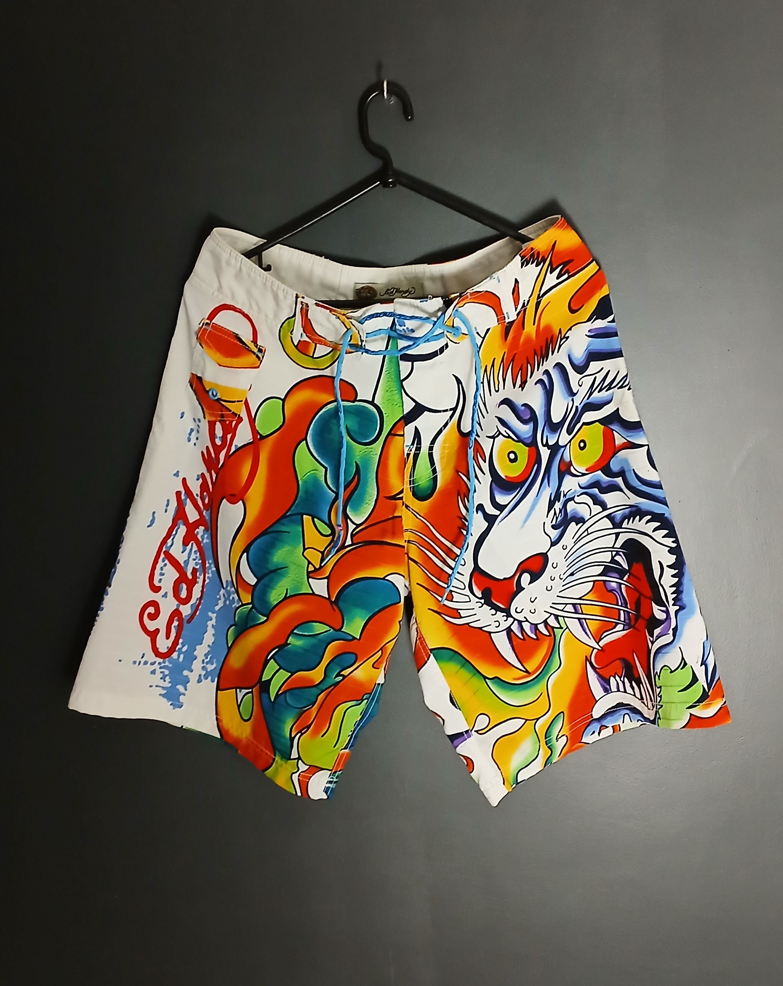 Christian Audigier × Ed Hardy Ed Hardy Shorts Size US 34 / EU 50 - 1 Thumbnail