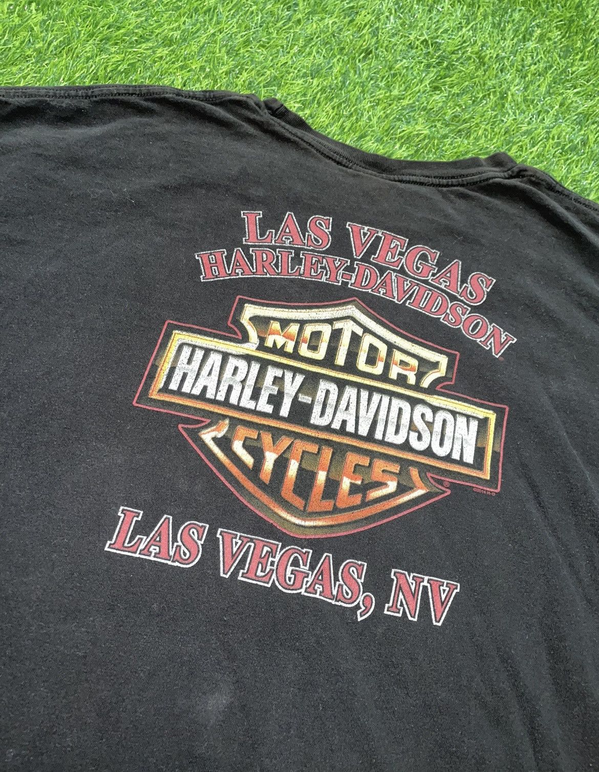 Harley Davidson Harley Davidson Motorcycle Las Vegas Tee Shirt Size 3XL Size US XXL / EU 58 / 5 - 4 Thumbnail