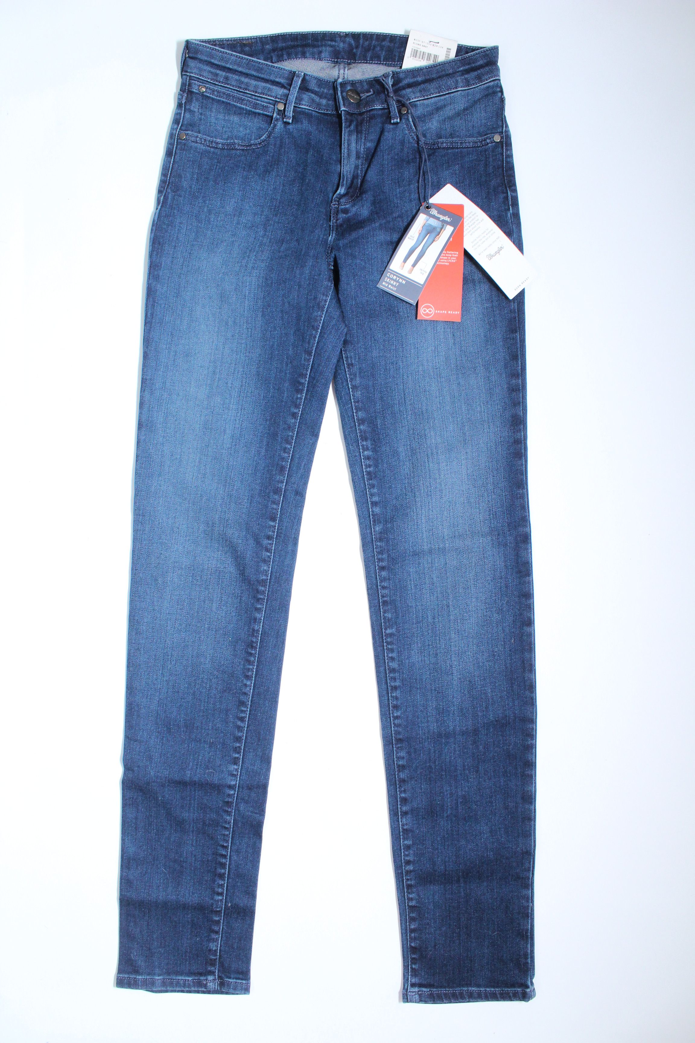 Wrangler Wrangler Skinny Jeans Womens Size 28/34 New Authentic Size 28" / US 6 / IT 42 - 2 Thumbnail