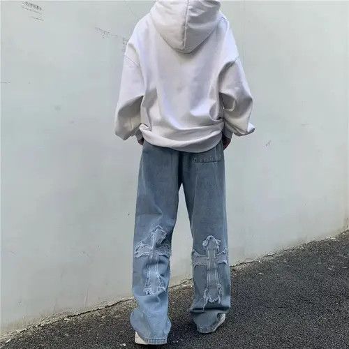 Japanese Brand Momoko x Rina High Street Cross Patch Denim Pant Size US 32 / EU 48 - 8 Thumbnail