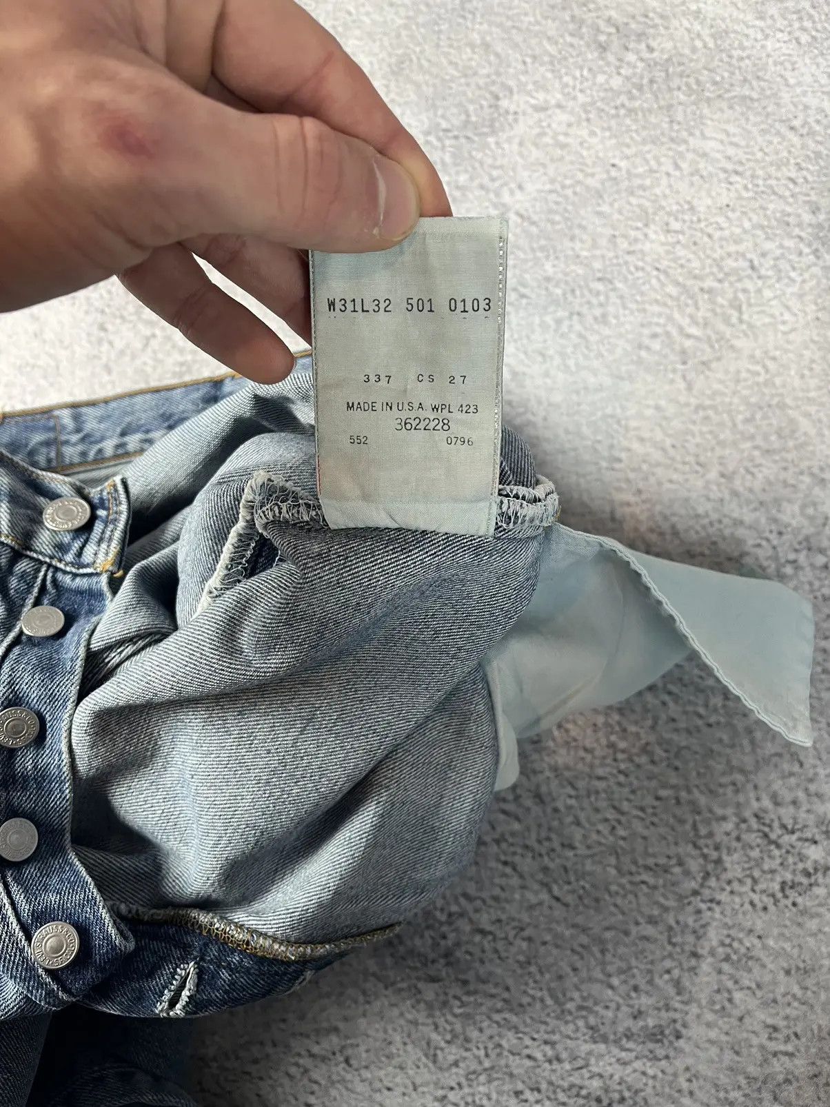 Levi's Vintage Clothing Vintage Levis denim pants 31/32 Size US 31 - 11 Thumbnail