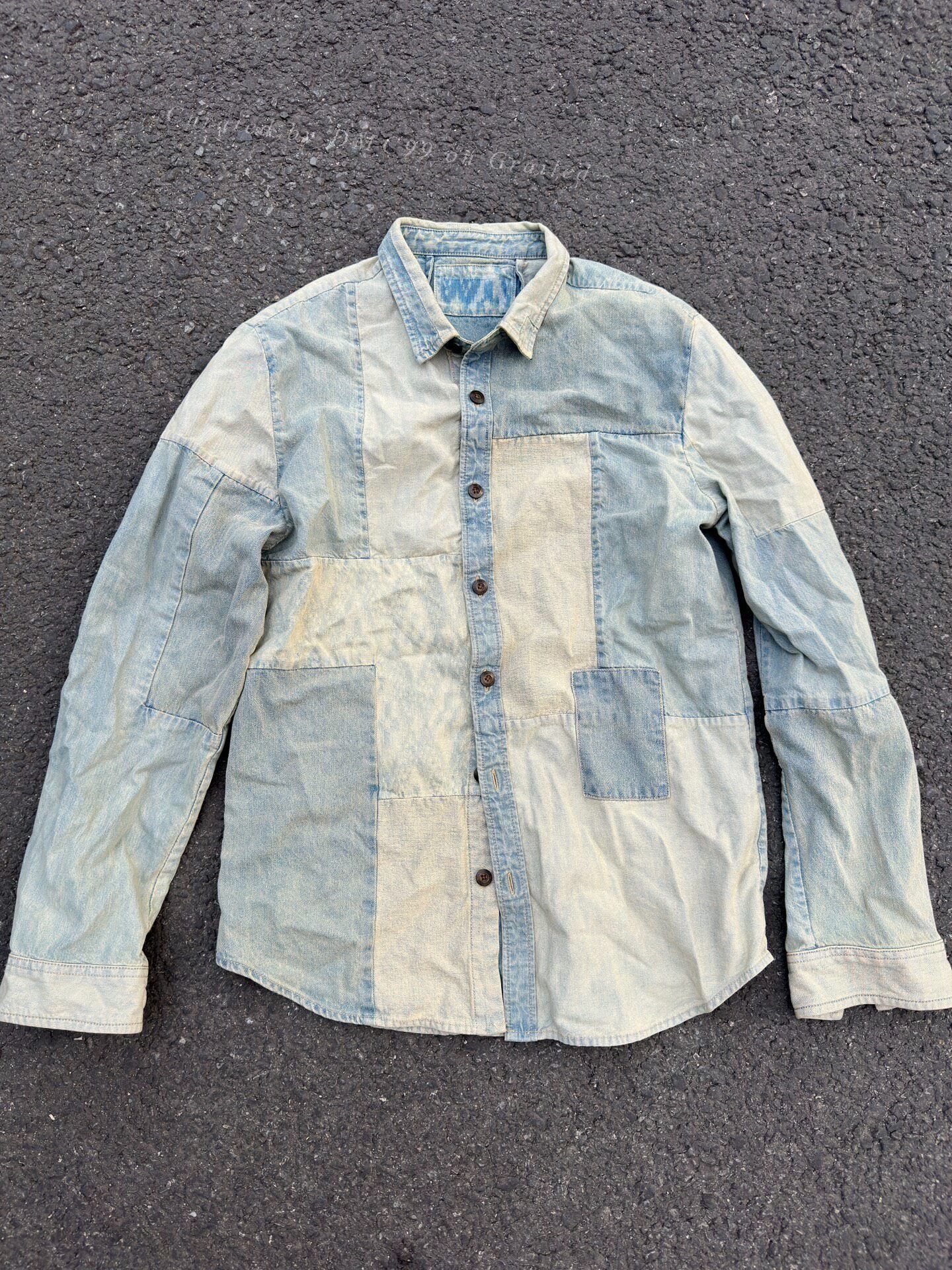 Vintage Japanese Vintage Patchwork Shirt Size US M / EU 48-50 / 2 - 1 Thumbnail