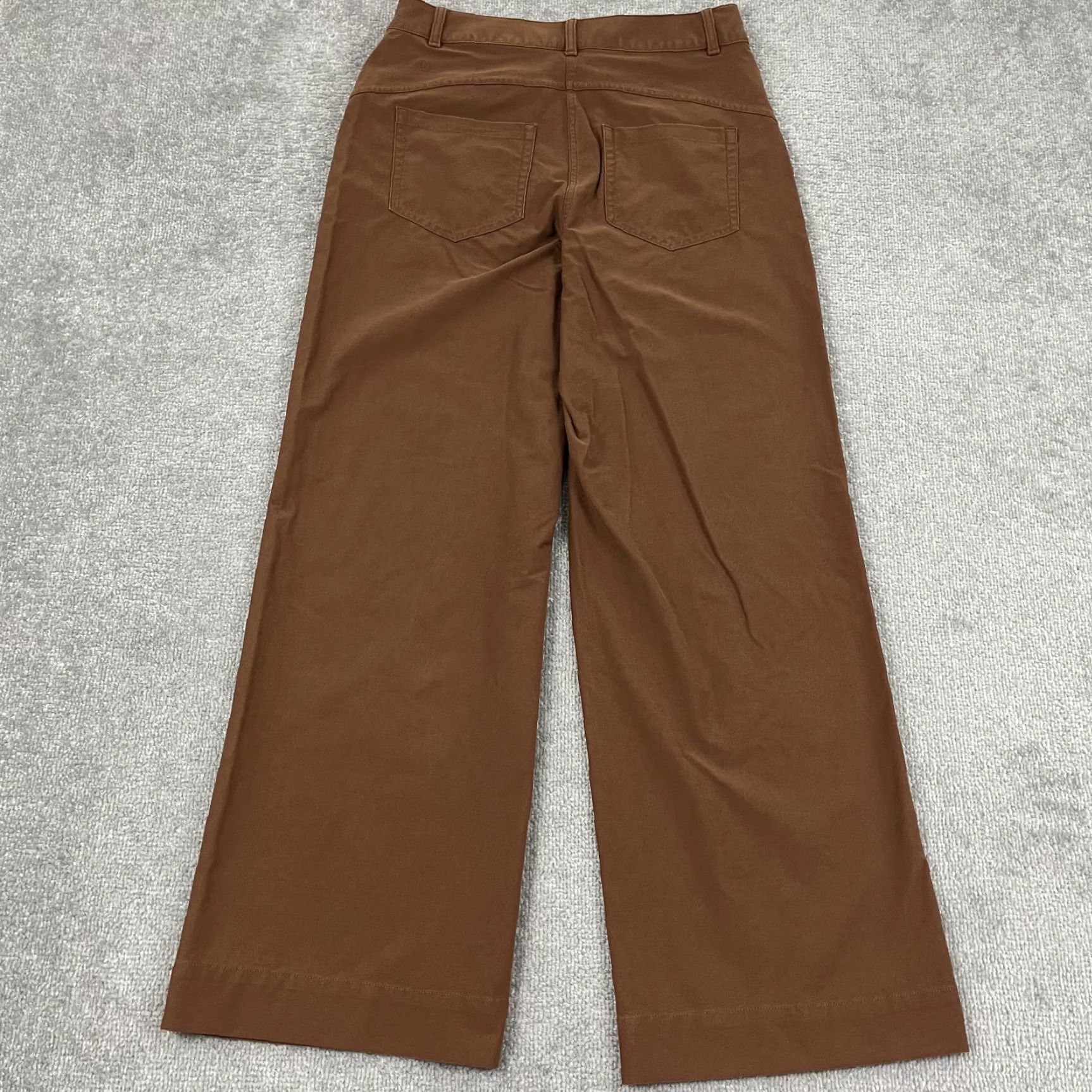 Lululemon Lululemon City Sleek 5 Pocket Wide Leg High Rise Pant Womens Sz 29/30" Brown Size 29" - 6 Thumbnail