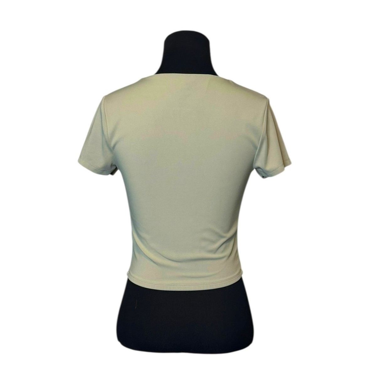 Express Express sage green short sleeves top size Small Size S / US 4 / IT 40 - 2 Thumbnail