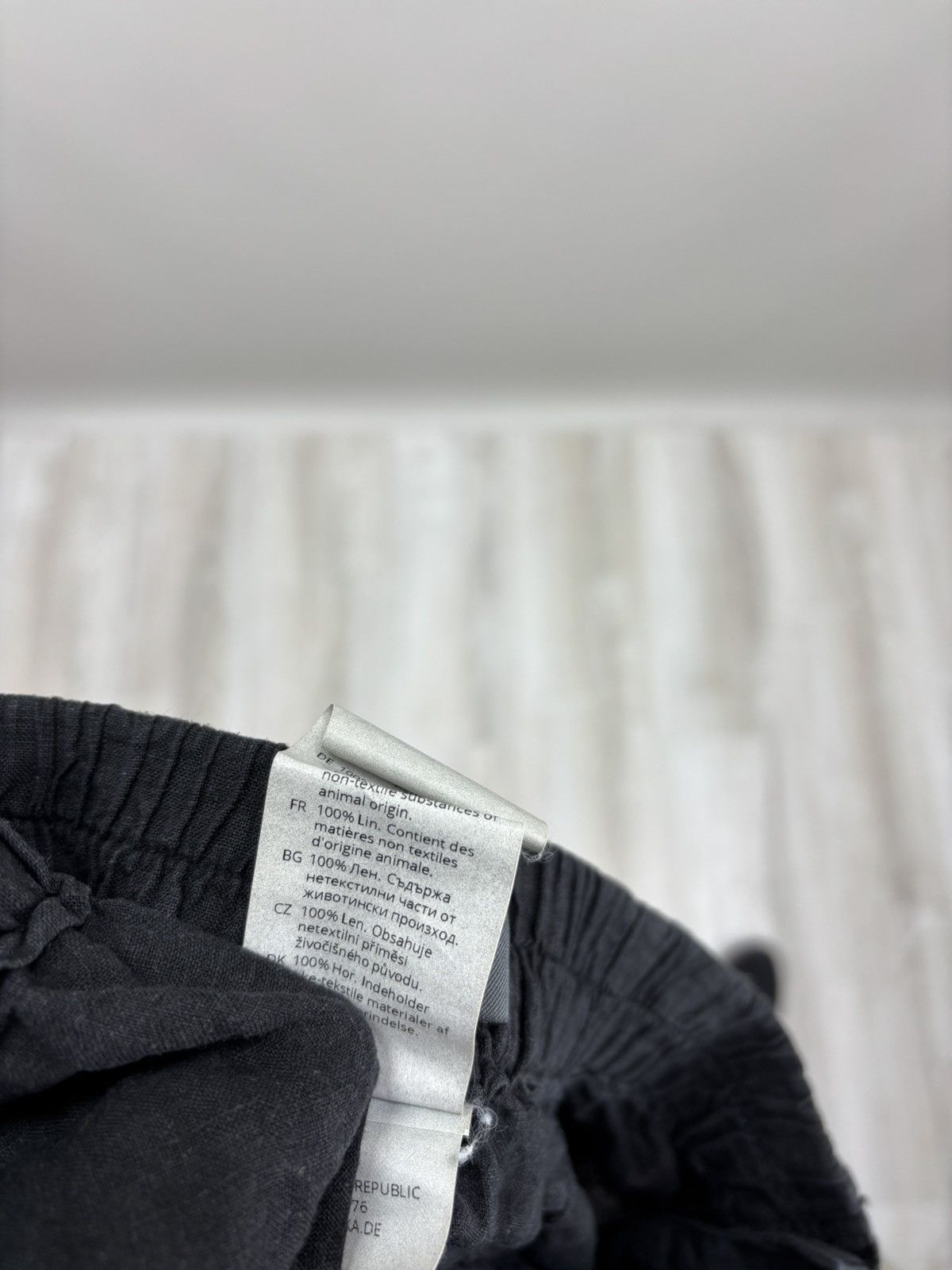 OSKA Womens linen pants OSKA Size 2 Color Black Size 26" / US 2 / IT 38 - 10 Thumbnail