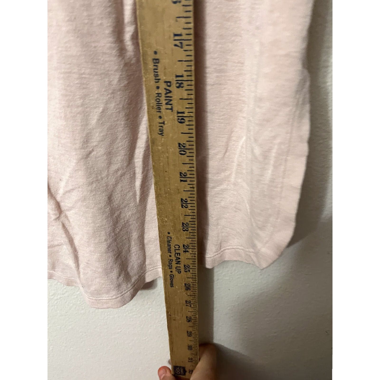 Athleta Athleta Women Medium Breezy Tee Round Neck Short Sleeve Modal Blend Pink Size 32" / US 10 / IT 46 - 4 Thumbnail