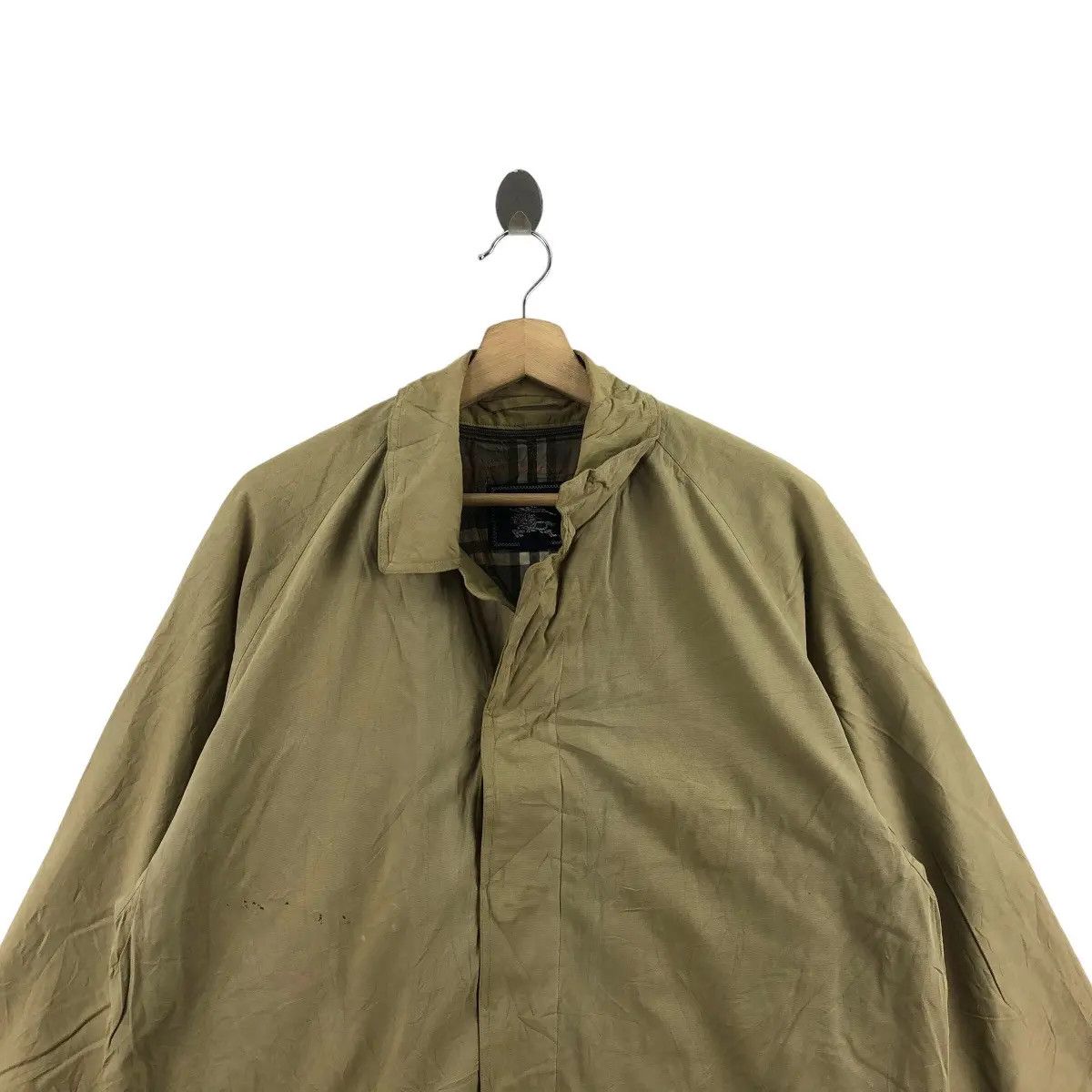 Burberry Vtg 90’ BURBERRY Nova Checks Double Pocket Trench Coat Parka Size US XXL / EU 58 / 5 - 2 Thumbnail