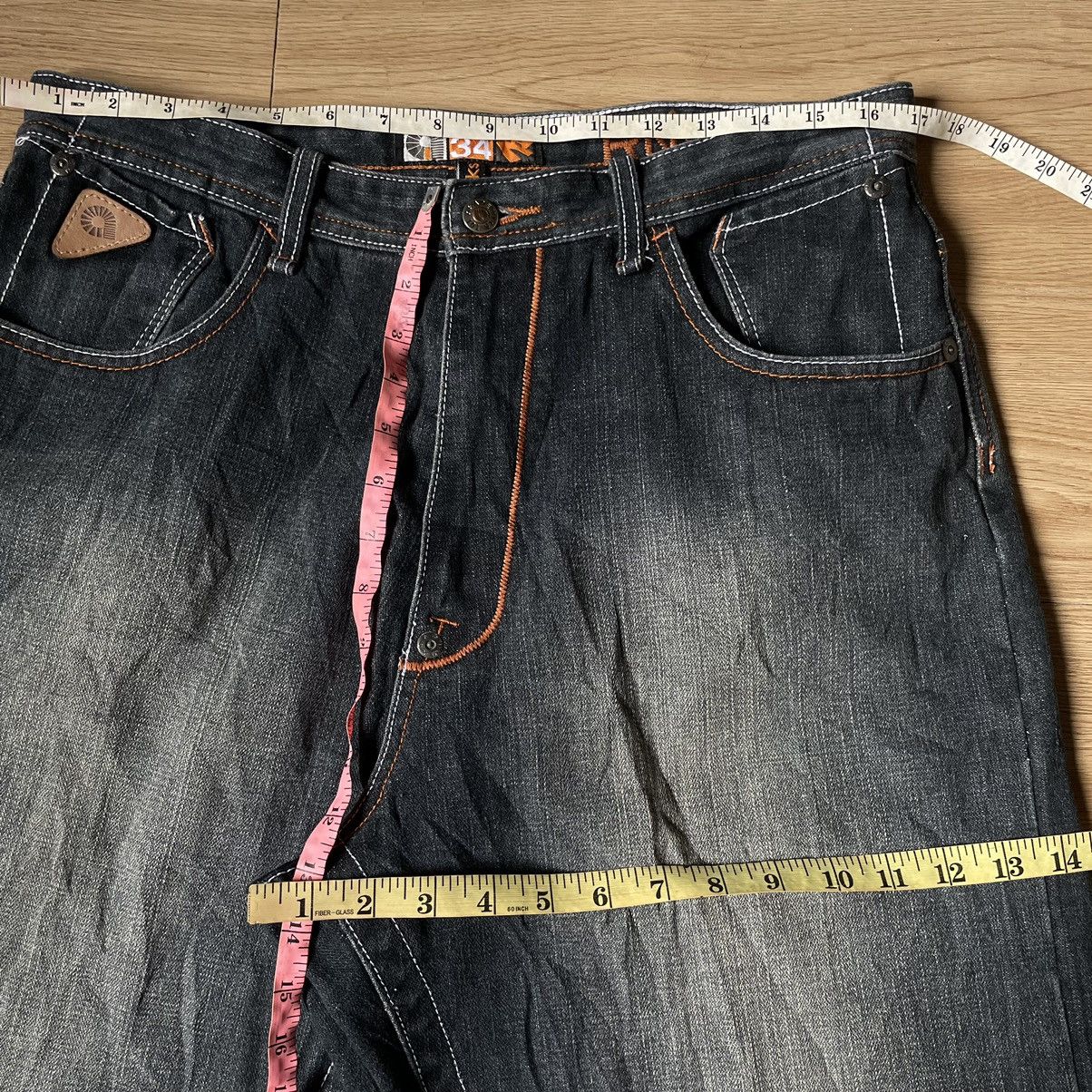 Hysteric Glamour Akademiks Patches Paint Embroidered Jnco Style Baggy Jeans Size US 34 / EU 50 - 12 Thumbnail