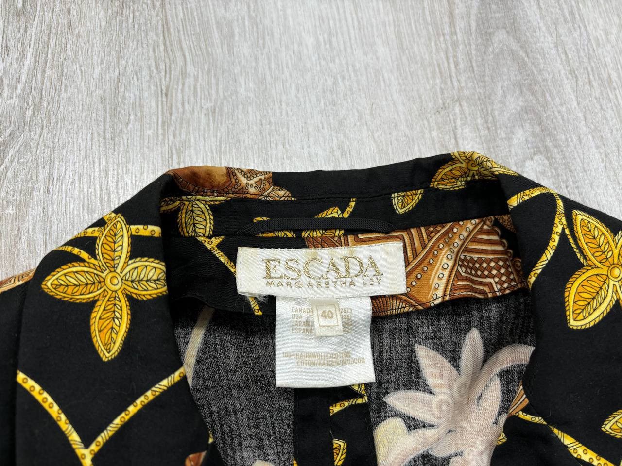 Escada Womens vintage blazer Escada Margaretha Ley Size 40 Size S / US 4 / IT 40 - 5 Thumbnail