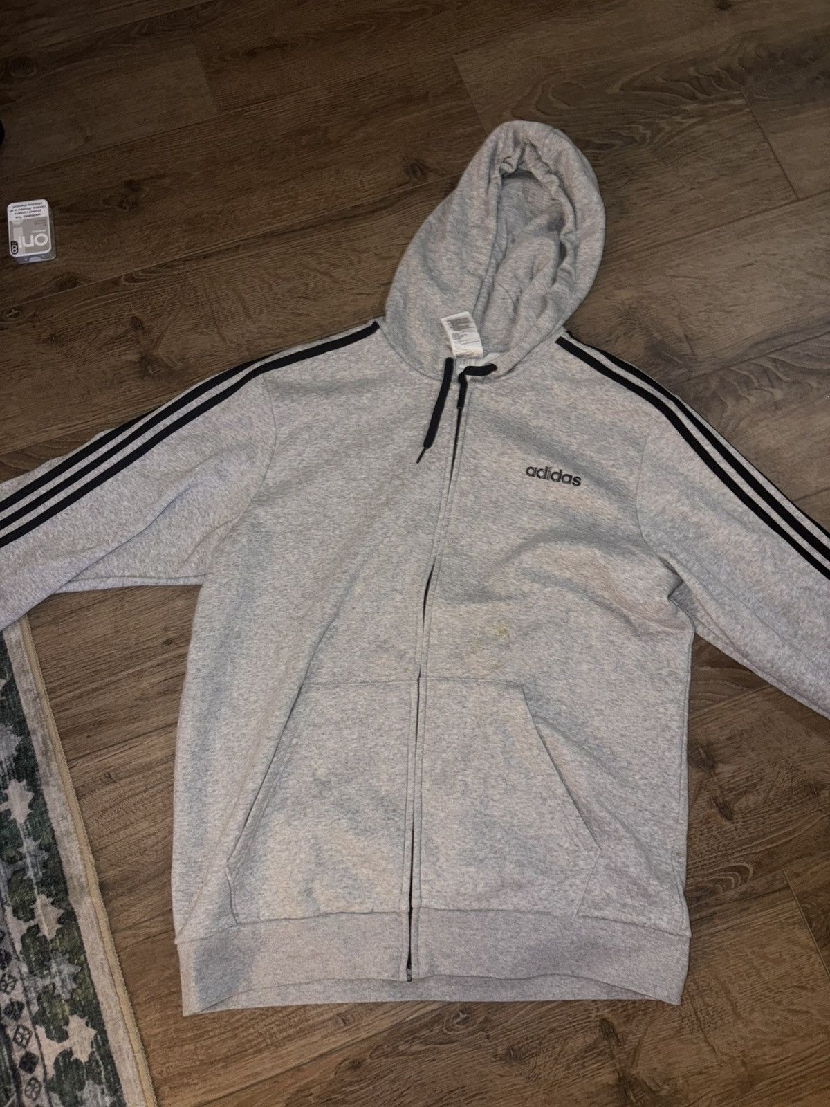 Adidas Adidas Zip-Up Hoodie Size US XL / EU 56 / 4 - 1 Thumbnail