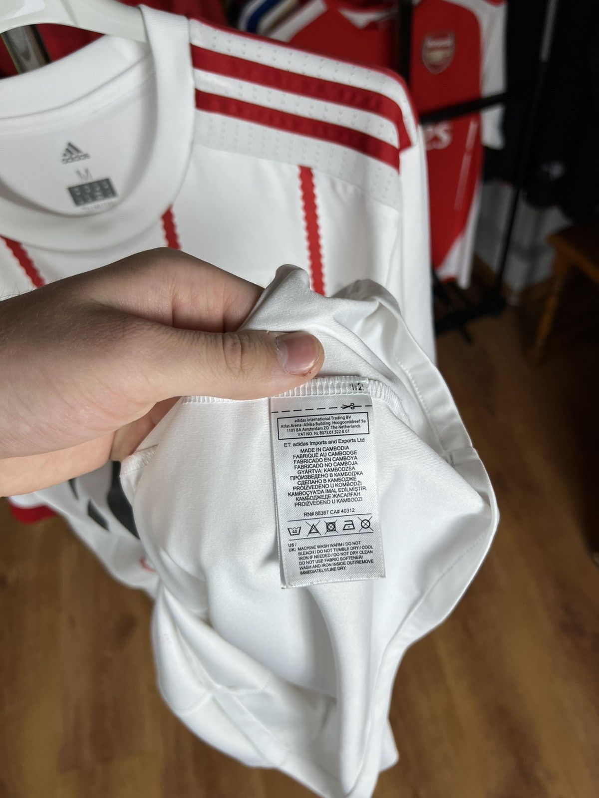 Adidas Jersey Adidas Bayern Munich 2017/18 Müller #25 Size US M / EU 48-50 / 2 - 6 Thumbnail
