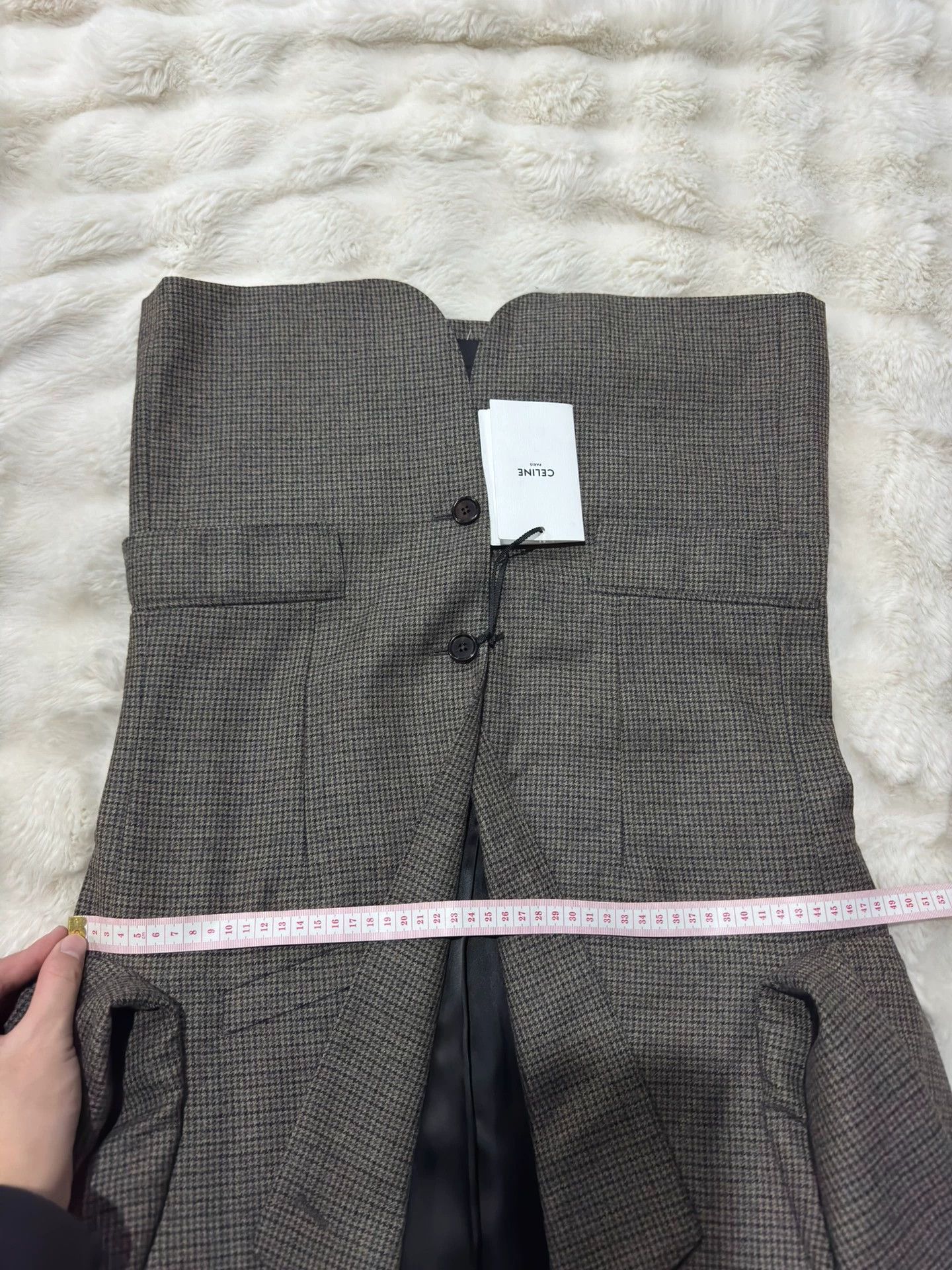 Celine Celine brand new men's dark striped suit, size 46 Size 46R - 4 Thumbnail