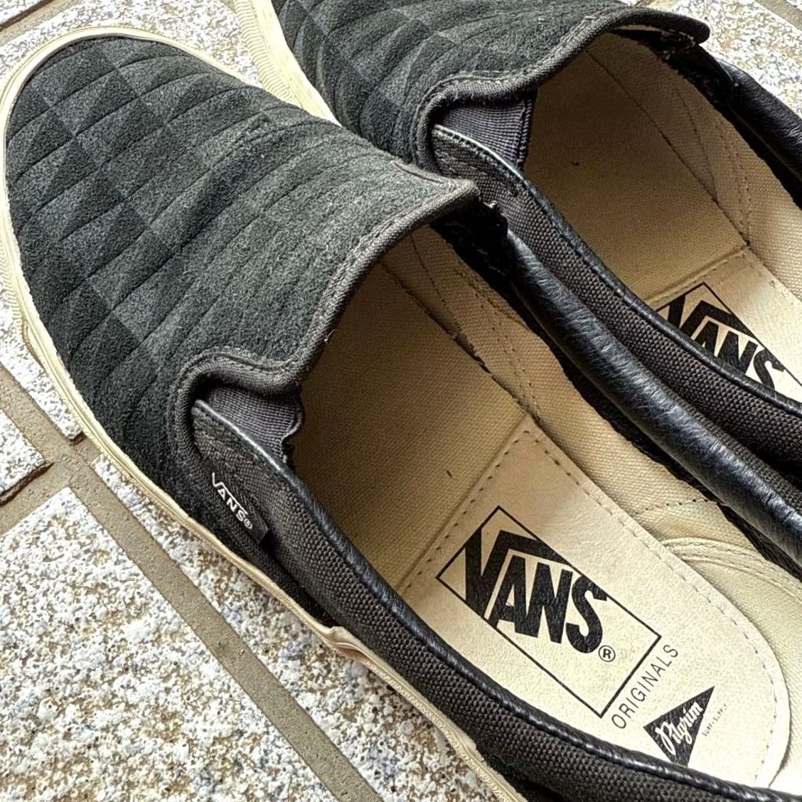 Vans Vans Pilgrim Surf Collaboration Slip-Ons Collection Men 8.5US Orig Size US 9 / EU 42 - 4 Thumbnail