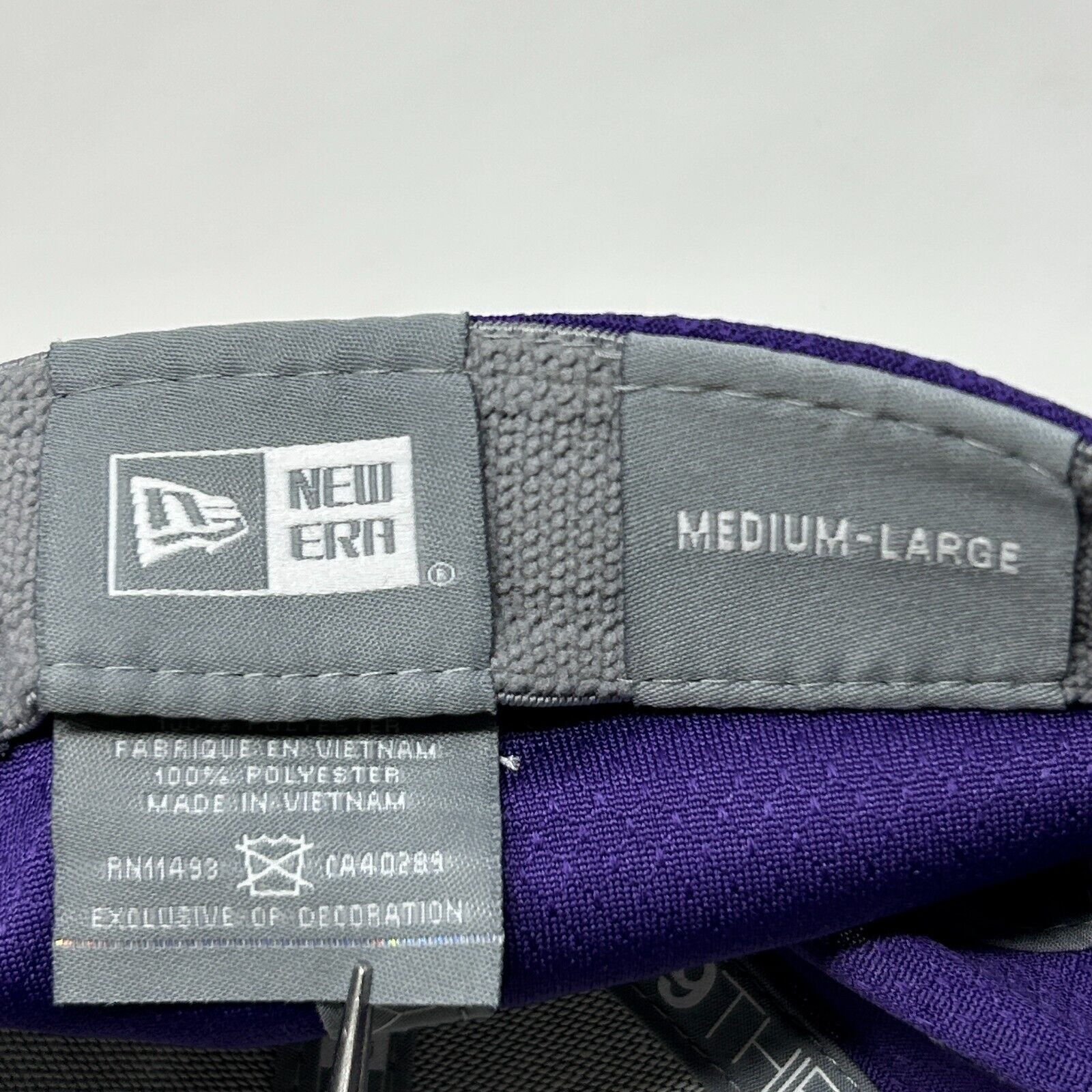 New Era Los Angeles LA Lakers Hat Baseball Cap Flex Fitted M-L Size ONE SIZE - 9 Thumbnail