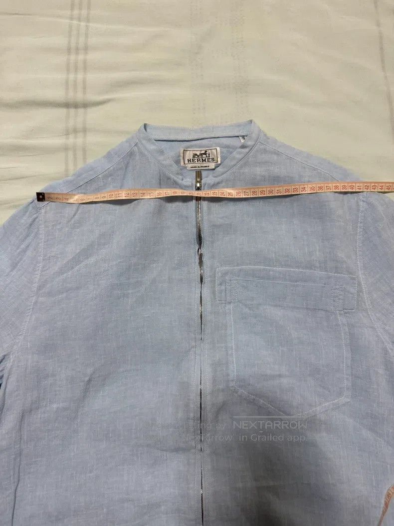 Hermes Hermes size 38 100% linen jacket shirt Size US S / EU 44-46 / 1 - 3 Thumbnail