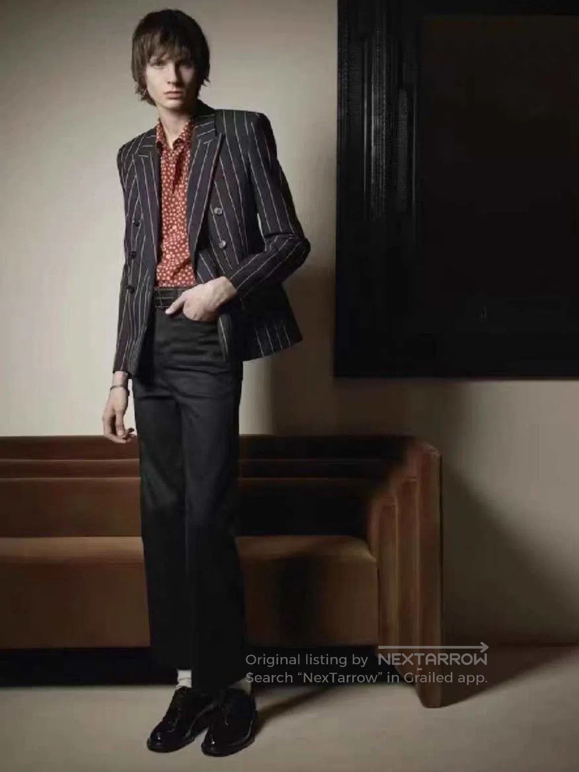 Saint Laurent Paris Sz 50 Saint Laurent Paris Runway Color Stripe Blazer Jacket Size US M / EU 48-50 / 2 - 8 Thumbnail