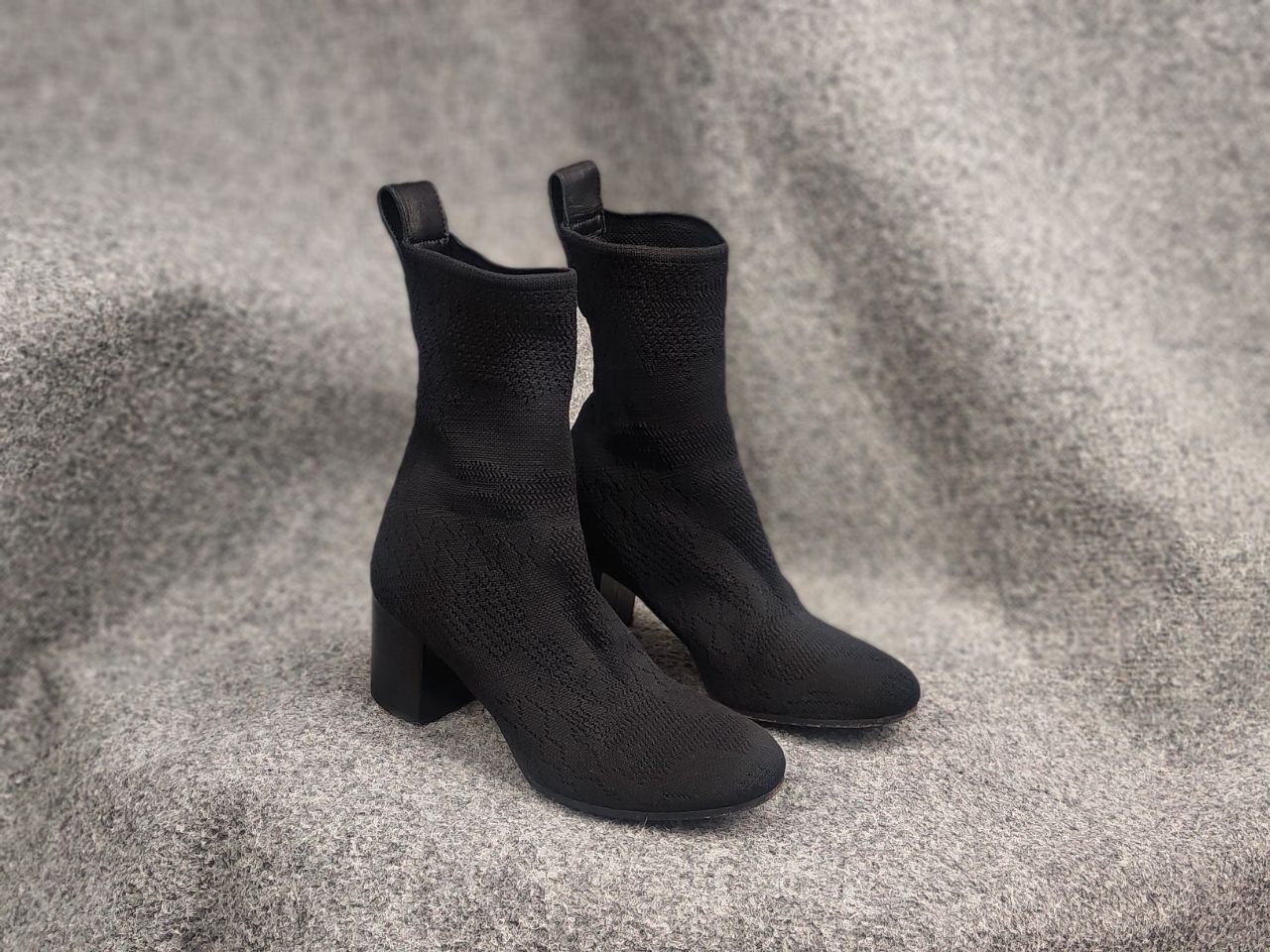Zadig & Voltaire Zadig & Voltaire Design Studded Accents Sock Black Boots Size US 6 / IT 36 - 3 Thumbnail