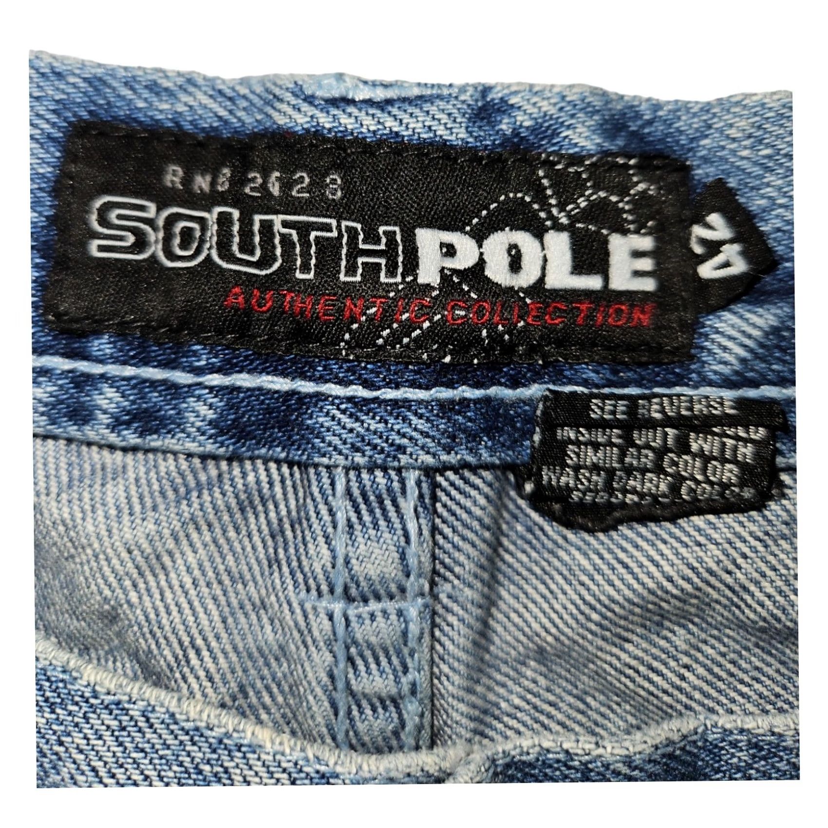 Southpole VINTAGE Southpole Jeans Men 42 Baggy Tapered Carpenter Blue Denim 90's Y2K Jeans Mens Men's 42 Blue Denim 90s Grunge Hip Hop Jeans Size US 42 / EU 58 - 2 Thumbnail