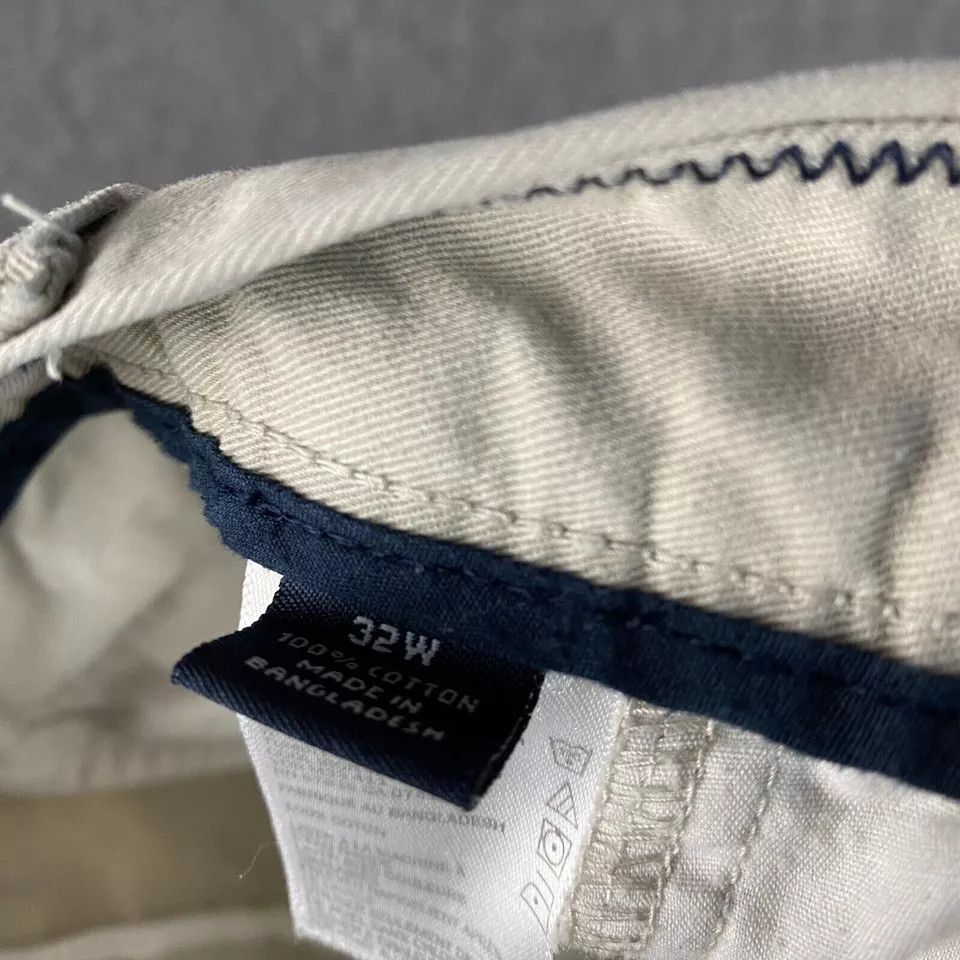 Nautica Nautica Shorts Men's 32W 100% Cotton Chino Beige Adults Size US 32 / EU 48 - 7 Thumbnail