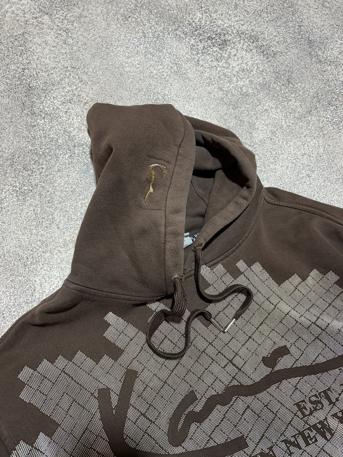 Karl Kani × Vintage Vintage Karl Kani Brown Hoodie Y2K Size US XL / EU 56 / 4 - 9 Thumbnail