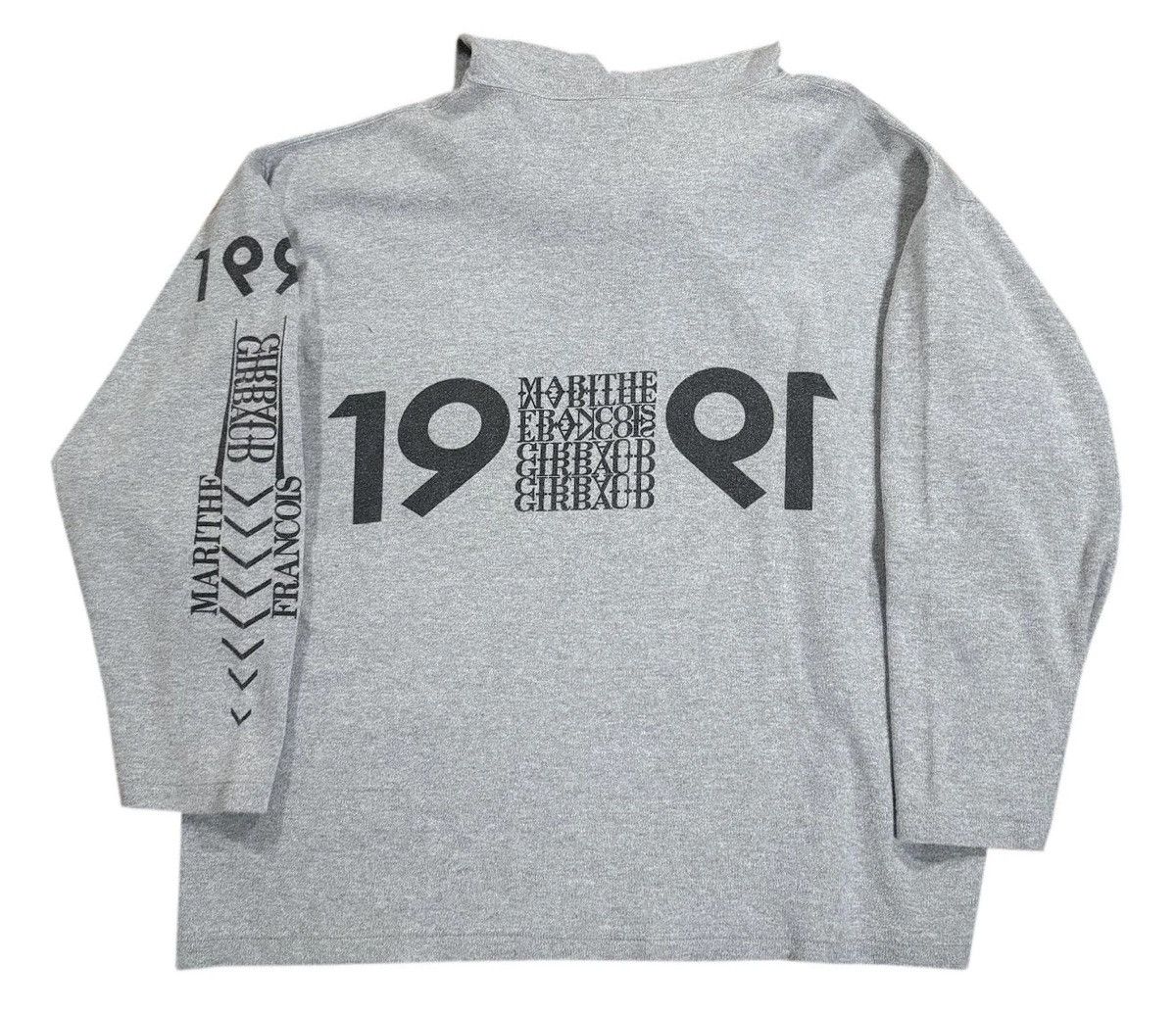 Marithe + Francois Girbaud Vintage Marithe Francois Girbaud 1991 Hoodie (Size XXL) Size US XXL / EU 58 / 5 - 1 Thumbnail