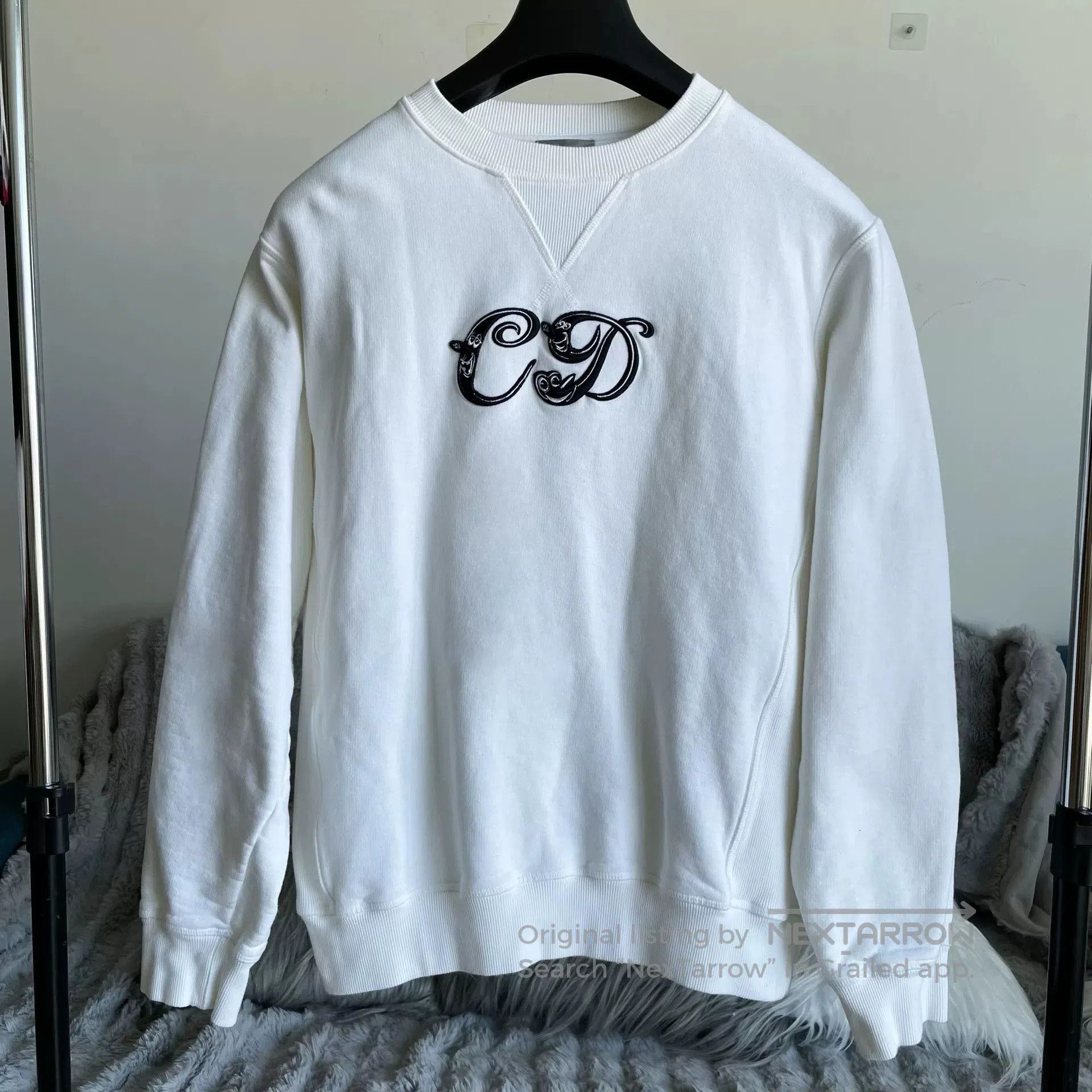 Dior Dior x Kenny CD Logo Embroidered Hoodie. Size US M / EU 48-50 / 2 - 1 Thumbnail
