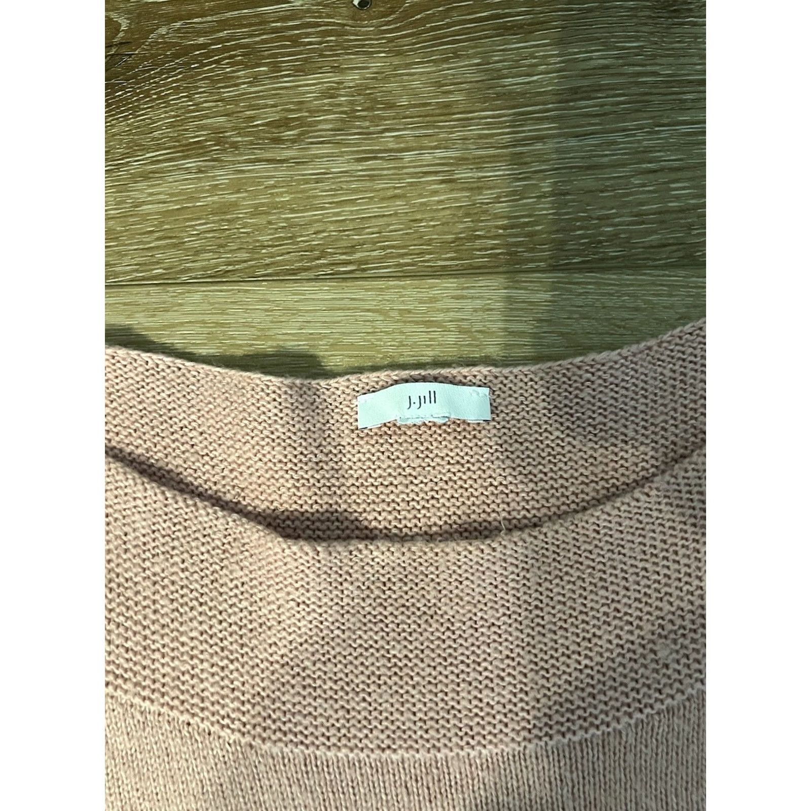 J. Jill J. Jill Womens Pink Knitted Long Sleeve Sweater Size Medium Size L / US 10 / IT 46 - 3 Thumbnail