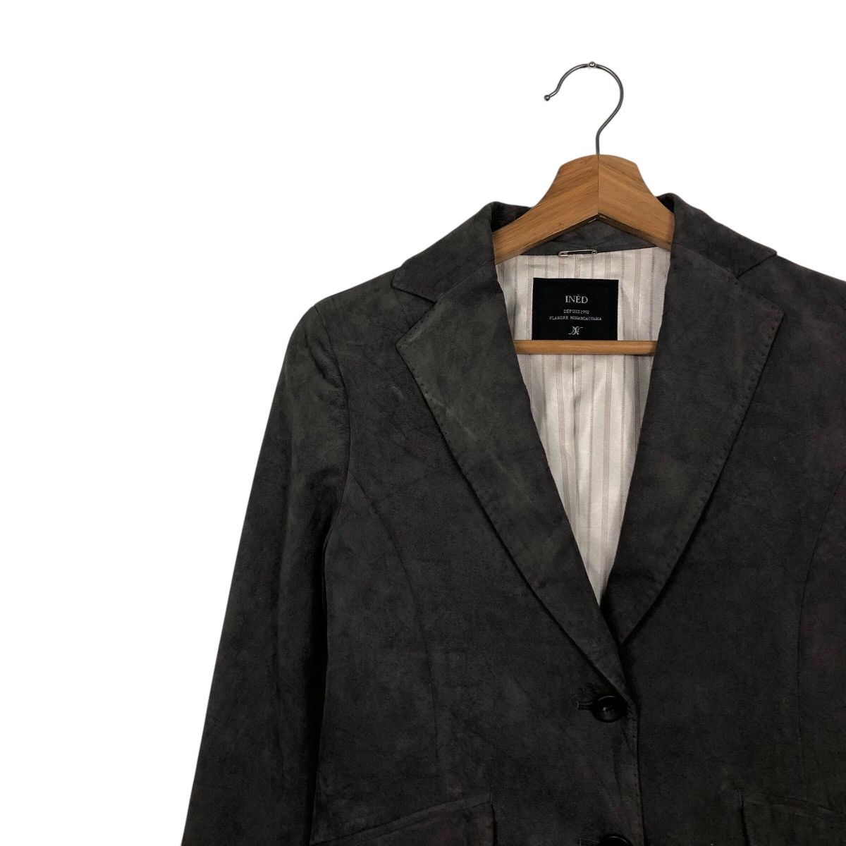 Japanese Brand 📌Vintage Cropped Biker Jacket Ined Yohji Yamamoto Size US M / EU 48-50 / 2 - 6 Thumbnail