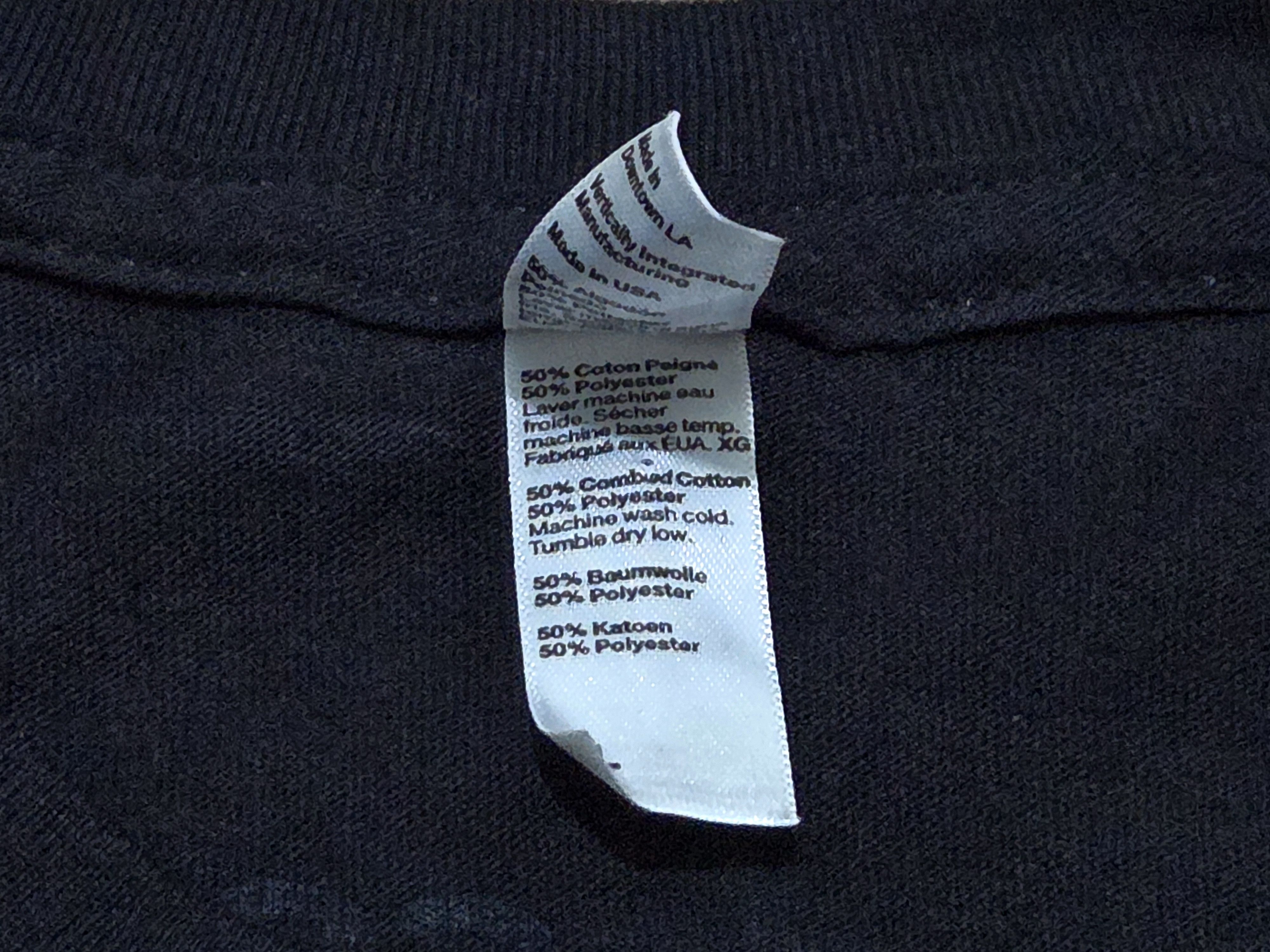 American Apparel True Vintage OG y2k White Collar TV Series Promo T Shirt Size US XL / EU 56 / 4 - 4 Thumbnail