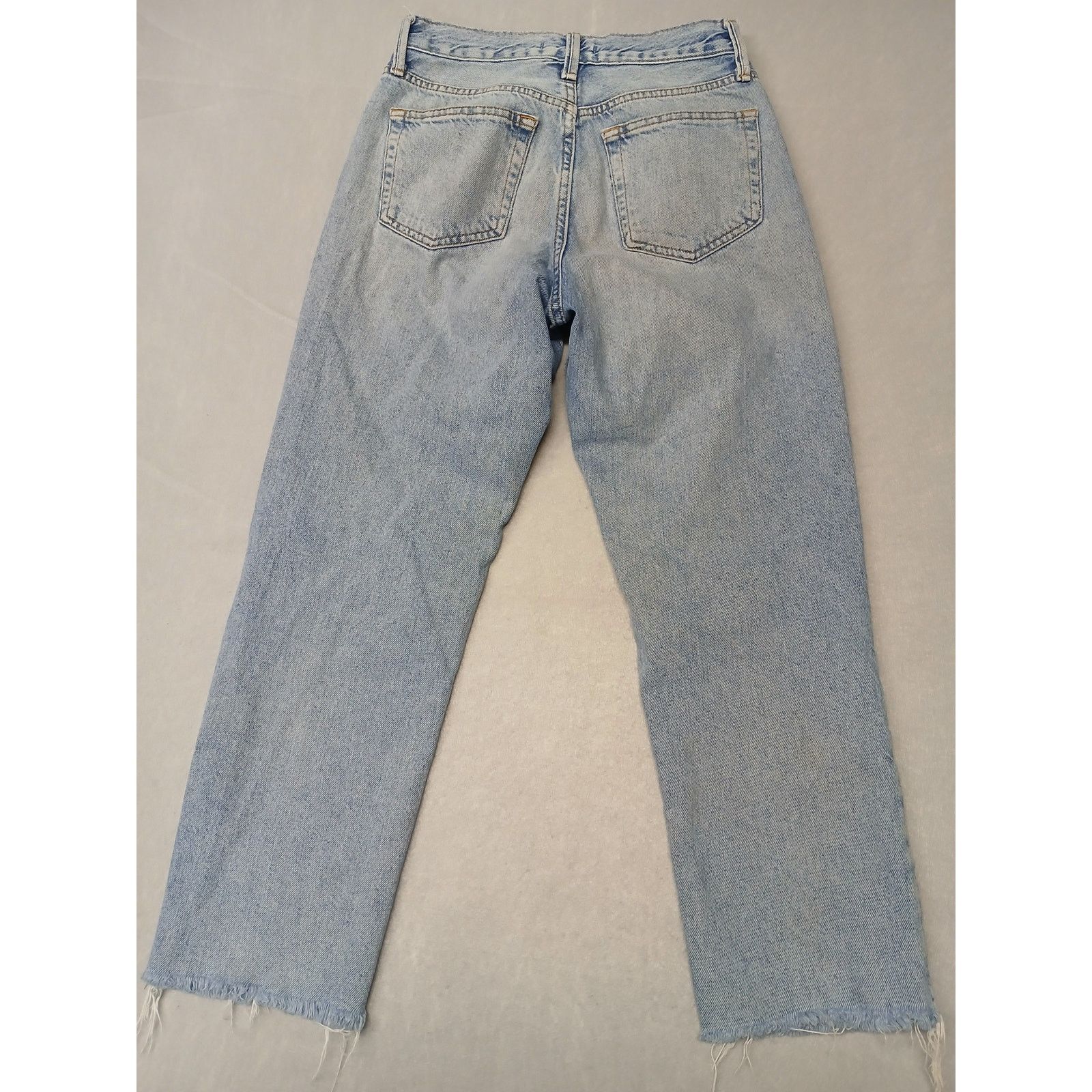 Forever 21 Forever 21 (24) Rugged Relaxed High Ankle Blue Denim Jeans Size 24" / US 00 / IT 34 - 8 Thumbnail