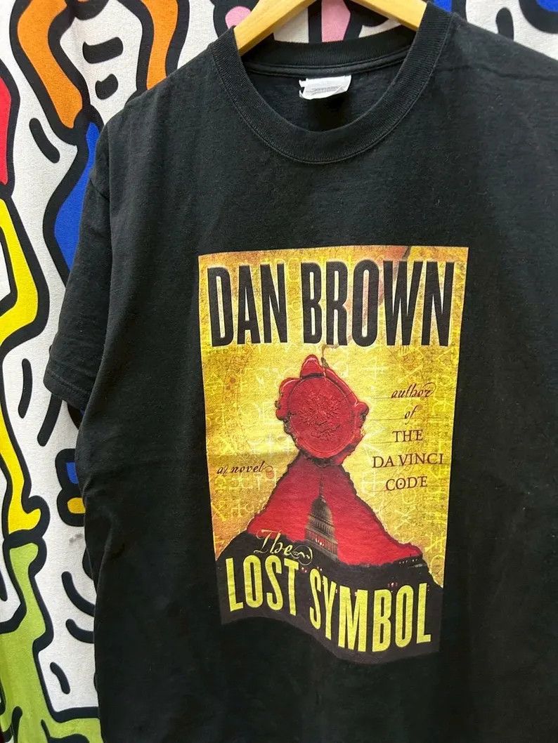 Vintage 2000s The Da Vinci Code Movie tshirt size L