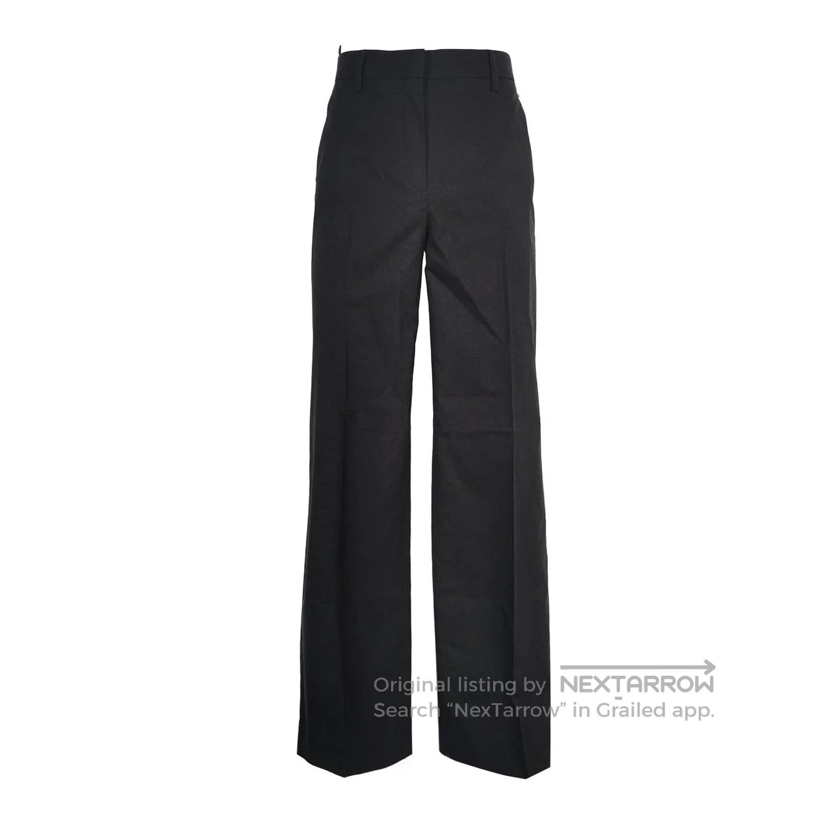 Prada Prada Black Wool Wide. Size 37" - 1 Thumbnail
