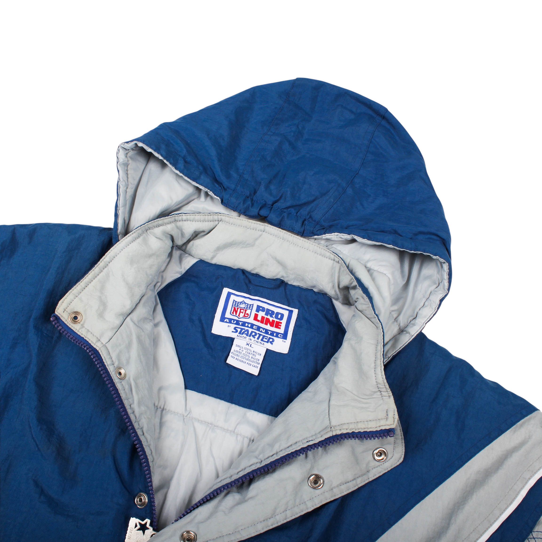 Starter Dallas Cowboys Jacket 90s Starter NFL Pro Line Hoodie Size US XL / EU 56 / 4 - 7 Thumbnail