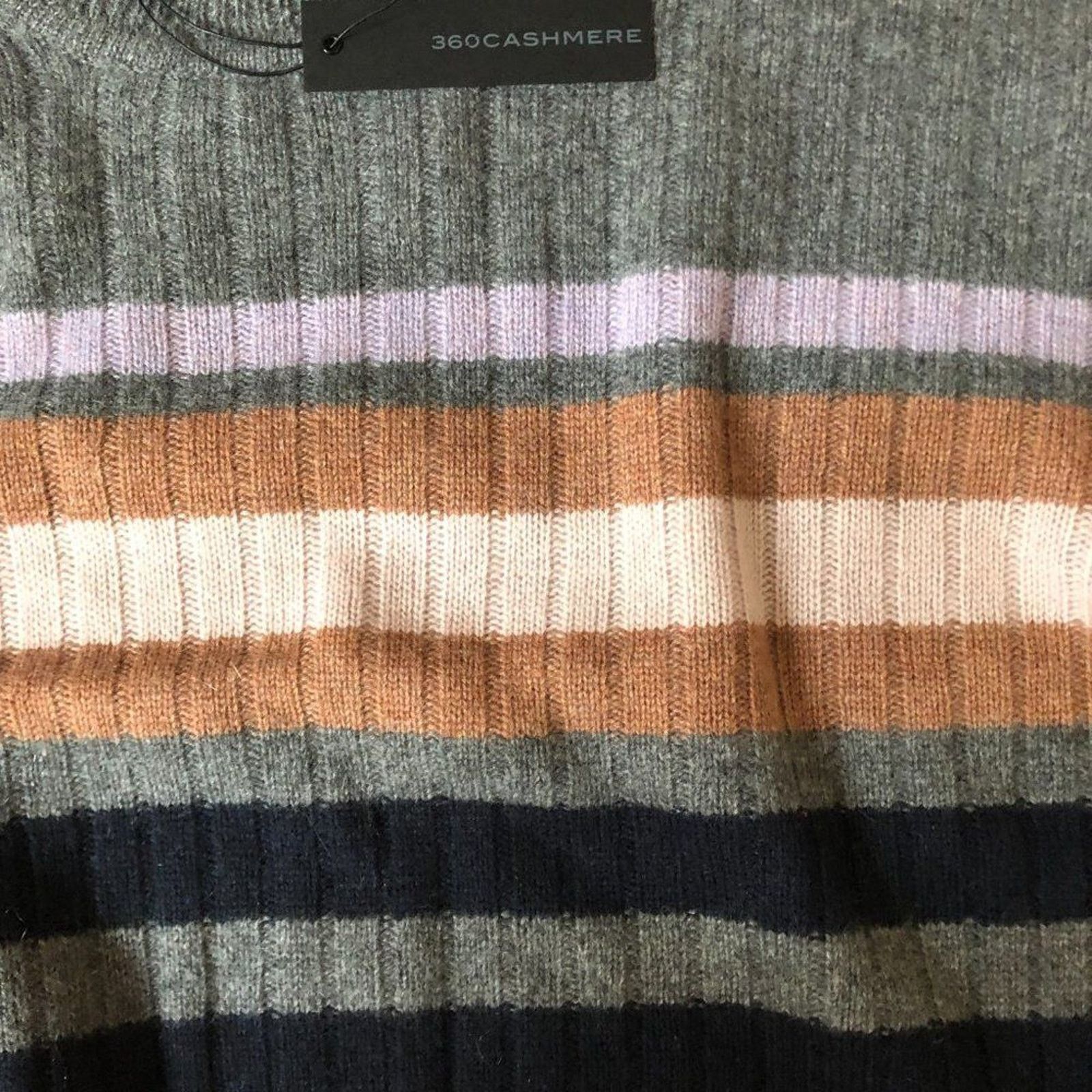 360Cashmere Striped Dolman Cashmere Sweater from 360 Cashmere Size XS / US 0-2 / IT 36-38 - 6 Thumbnail