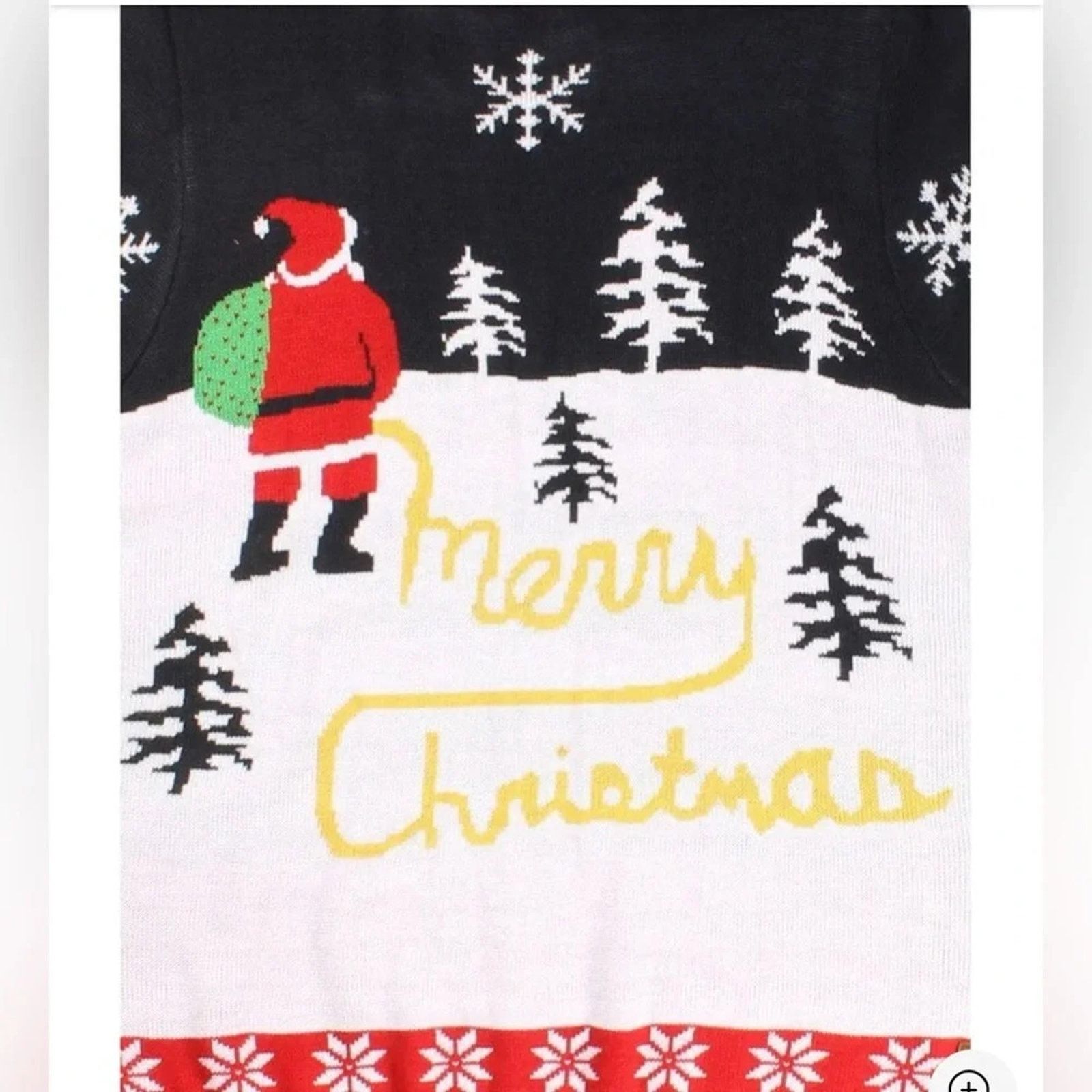 Tipsy Elves Tipsy Elves yellow snow ugly Christmas sweater, size XL Size US XL / EU 56 / 4 - 1 Thumbnail