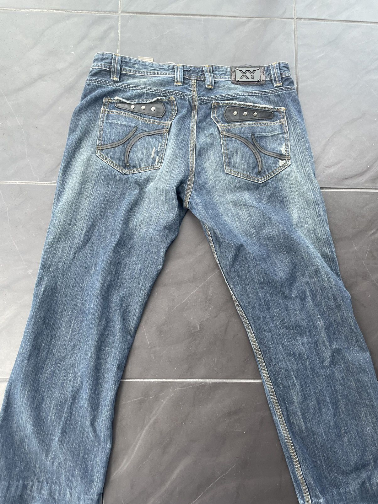 Vintage × Xray Footwear X-ray Distressed Vintage Jeans Size US 40 / EU 56 - 6 Thumbnail