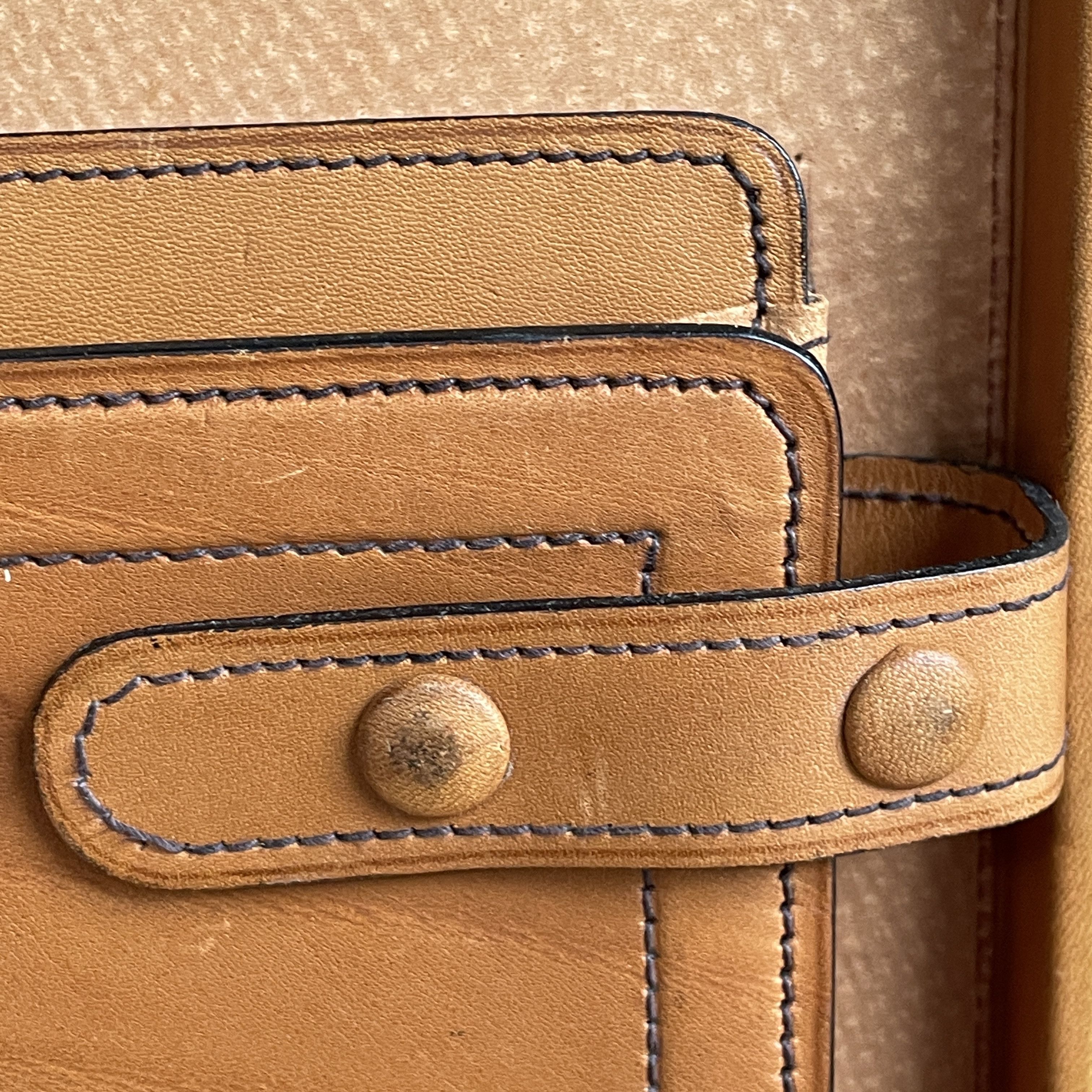 Mark Cross RARE VTG 70s MARK CROSS LEATHER ATTACHE BAG R$2898 Size ONE SIZE - 17 Thumbnail