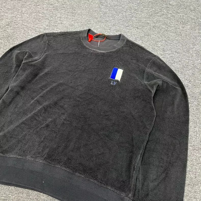 Louis Vuitton Louis Vuitton Chest letter logo towel sweatshirt 2505-Nexta Size US L / EU 52-54 / 3 - 3 Thumbnail