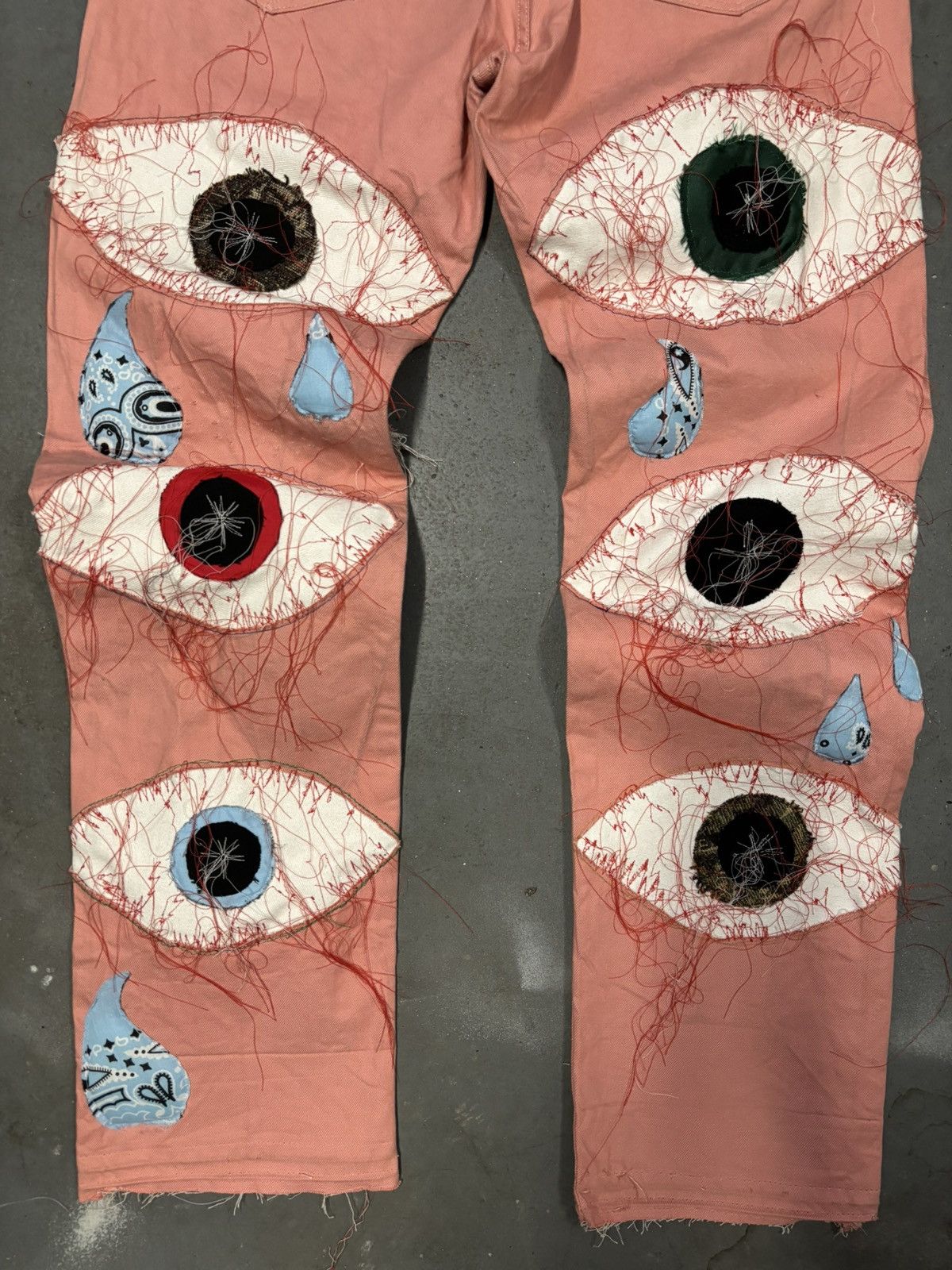 Levi's DirtyMoney x Levis Eye Ball Denim Size US 34 / EU 50 - 6 Thumbnail