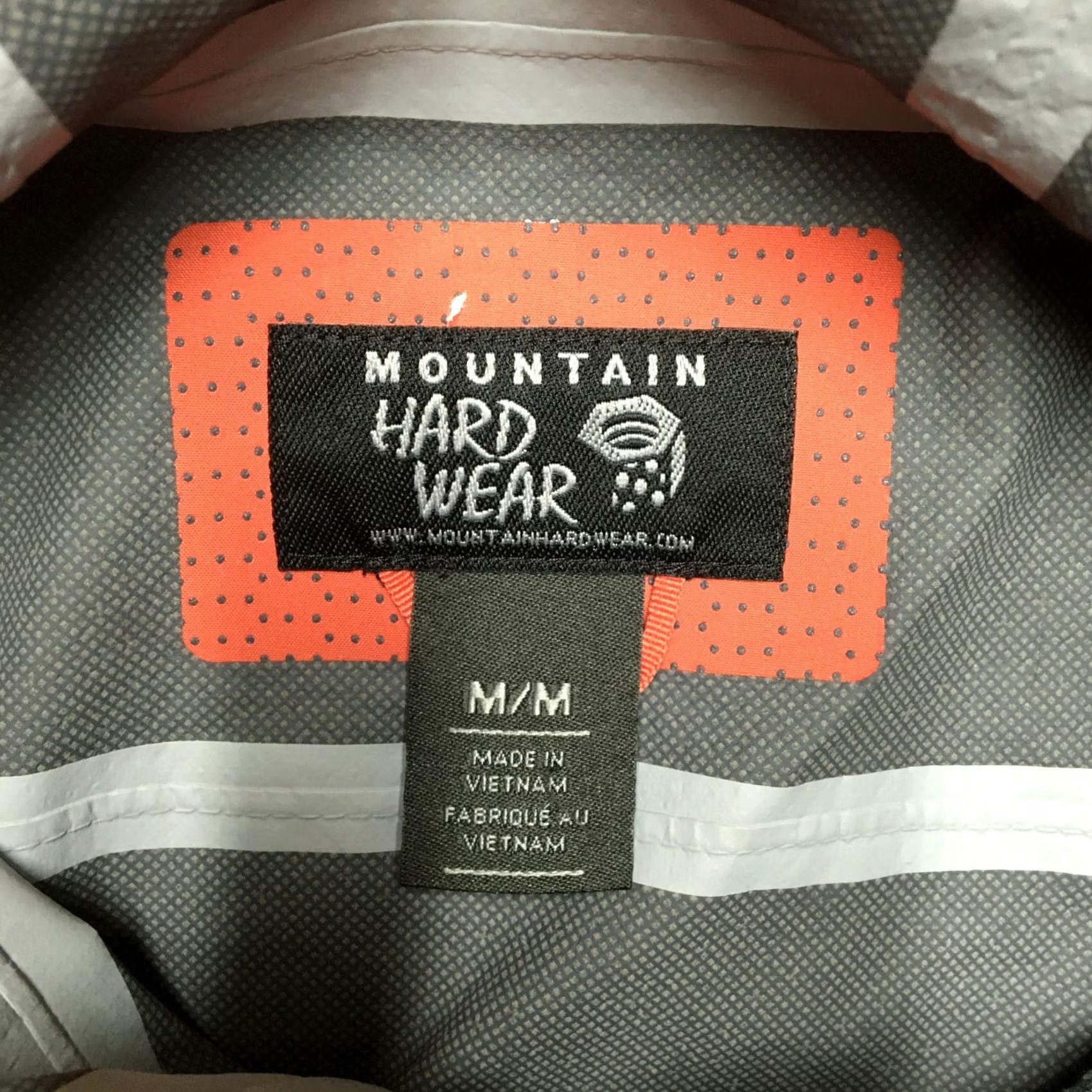 Mountain Hardwear Mountain Hardwear Polka Dot Rain Jacket Womens M Pink Full Zip Hooded Jacket Long Nylon Waterproof Wind-Resistant Polka Dot Rain Coat Womens M Pink Size M / US 6-8 / IT 42-44 - 7 Thumbnail